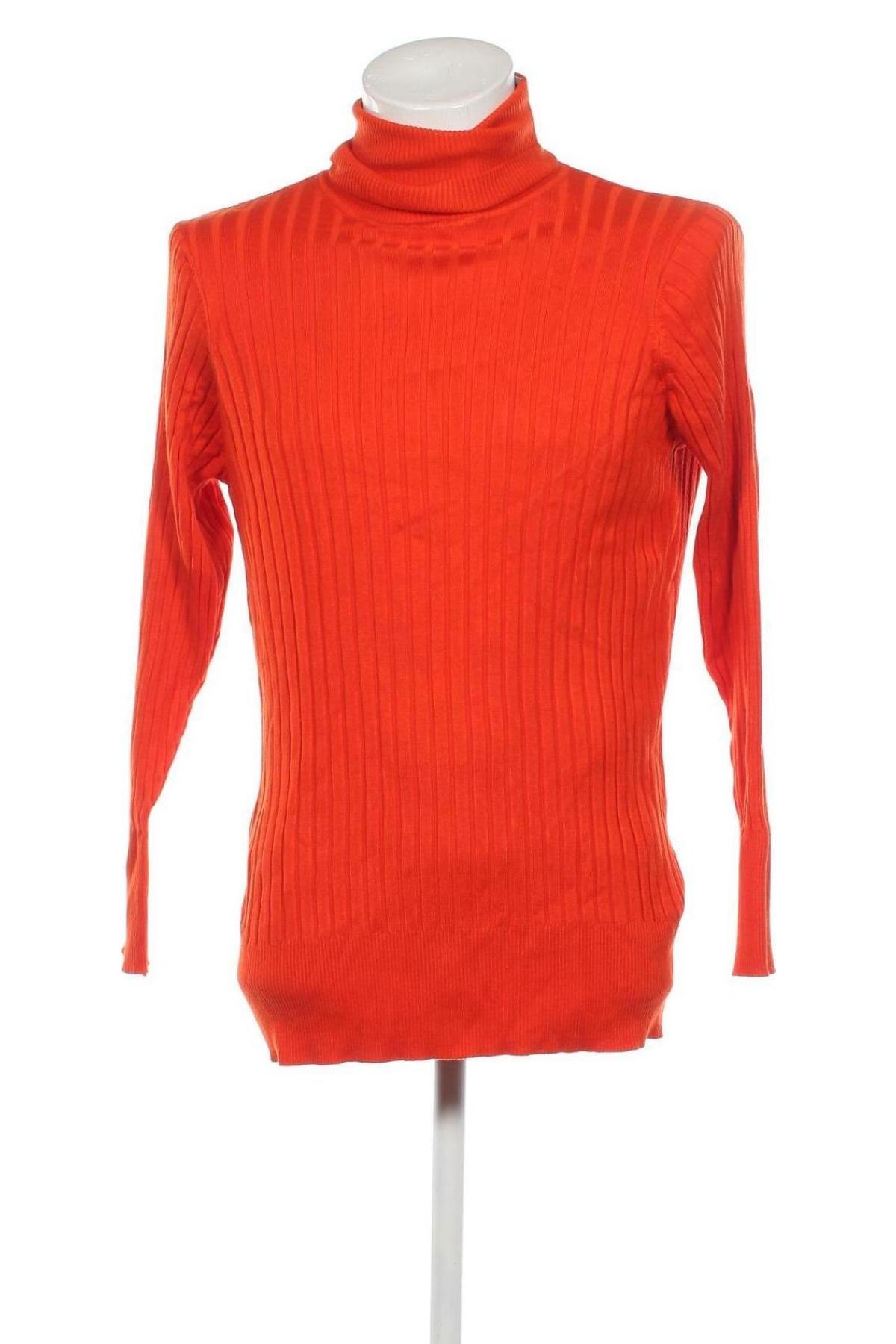 Ανδρικό πουλόβερ Jean Pascale, Μέγεθος XL, Χρώμα Πορτοκαλί, Τιμή 9,15 €
