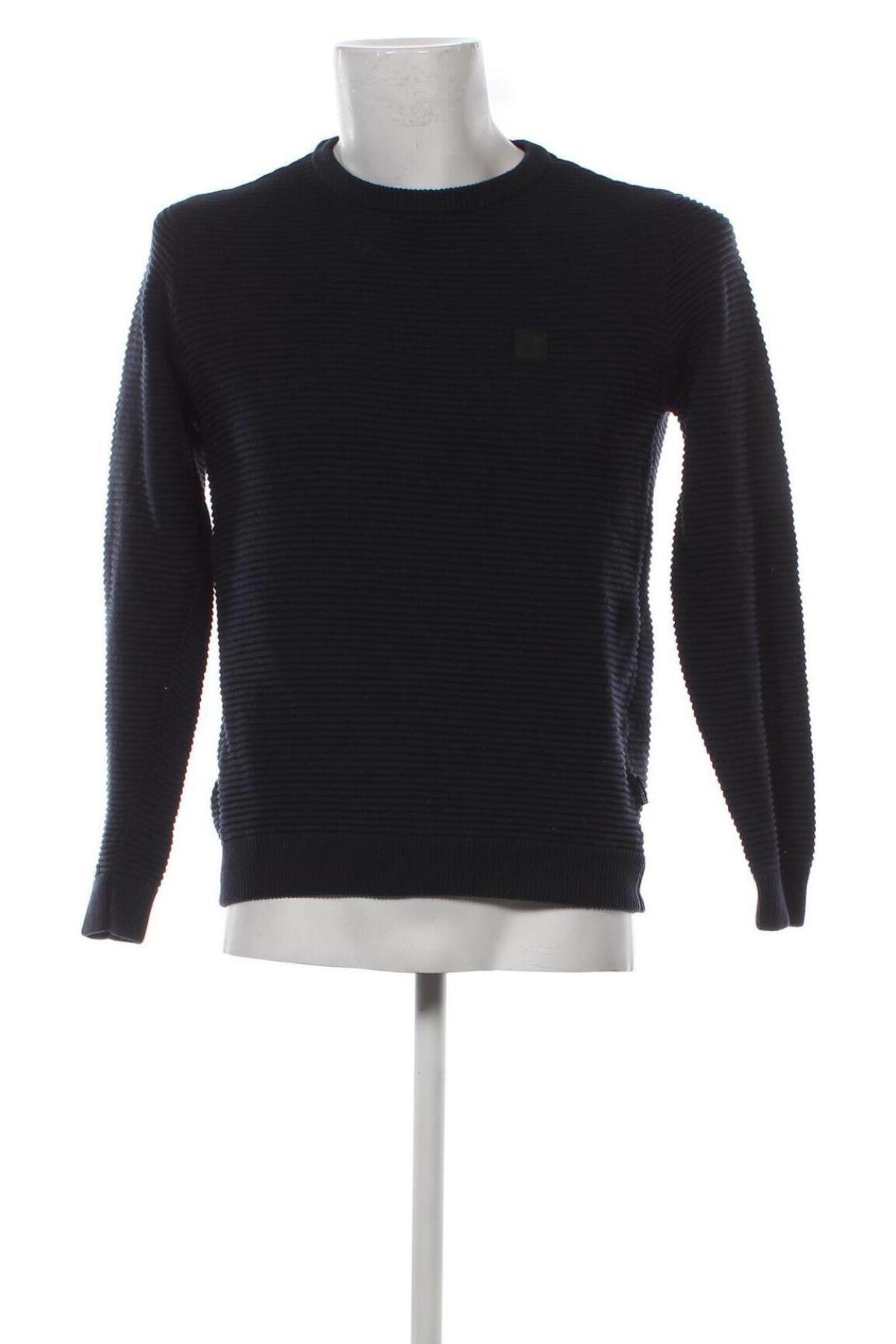 Ανδρικό πουλόβερ Jean Pascale, Μέγεθος M, Χρώμα Μπλέ, Τιμή 8,07 €