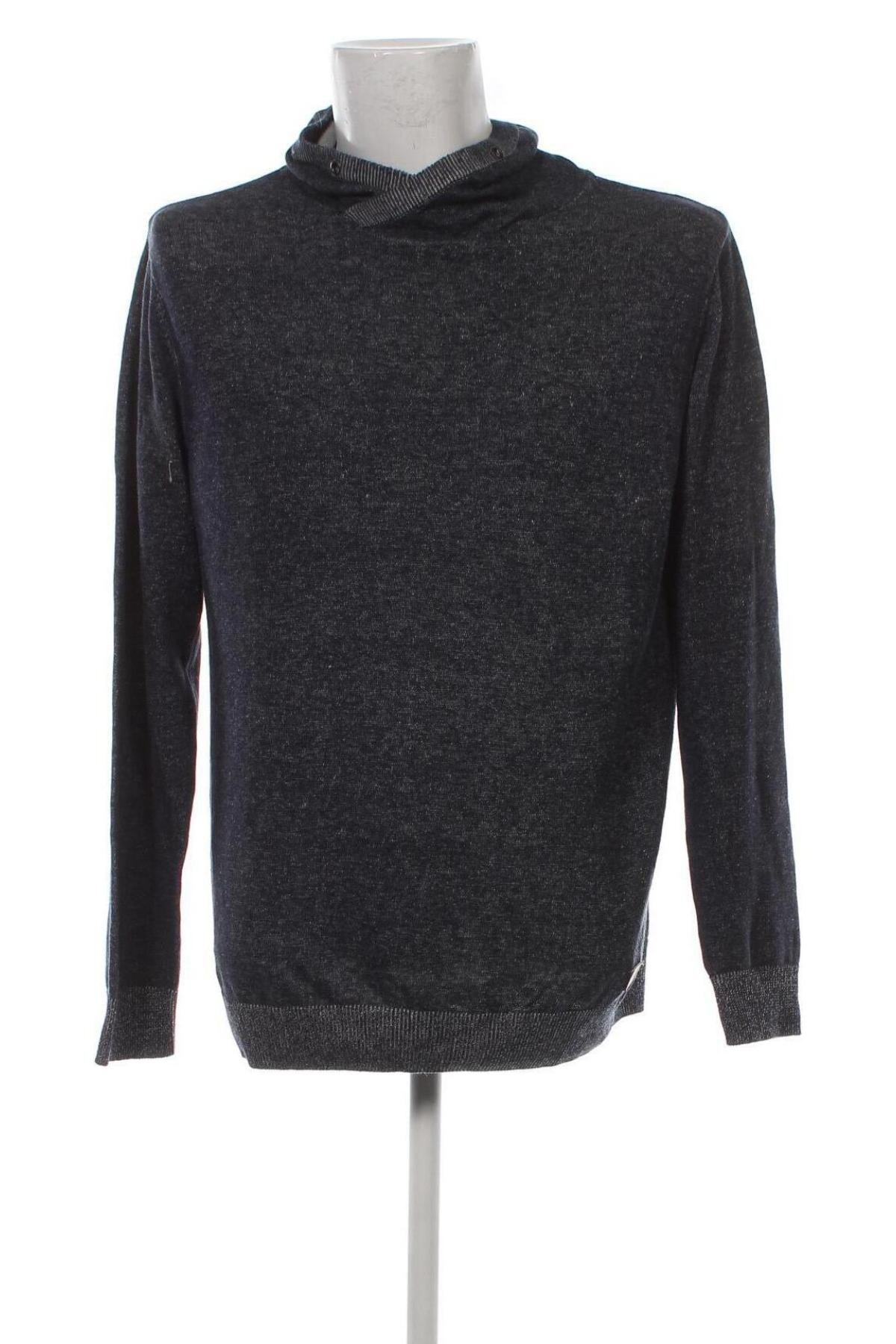Ανδρικό πουλόβερ Jean Pascale, Μέγεθος XL, Χρώμα Μπλέ, Τιμή 6,46 €