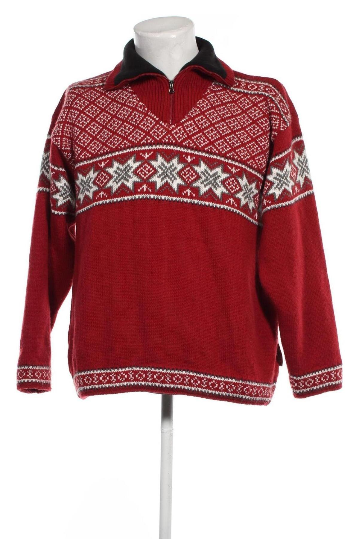 Ανδρικό πουλόβερ K2, Μέγεθος M, Χρώμα Κόκκινο, Τιμή 25,90 €