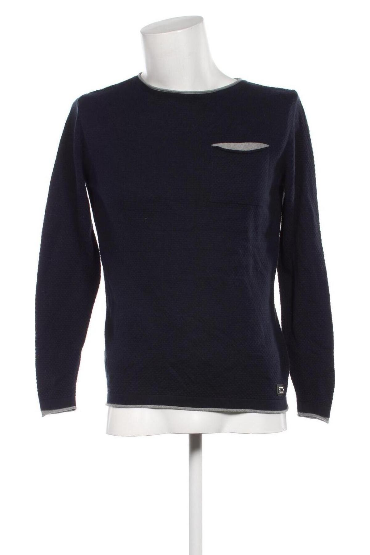Ανδρικό πουλόβερ Key Largo, Μέγεθος S, Χρώμα Μπλέ, Τιμή 4,31 €