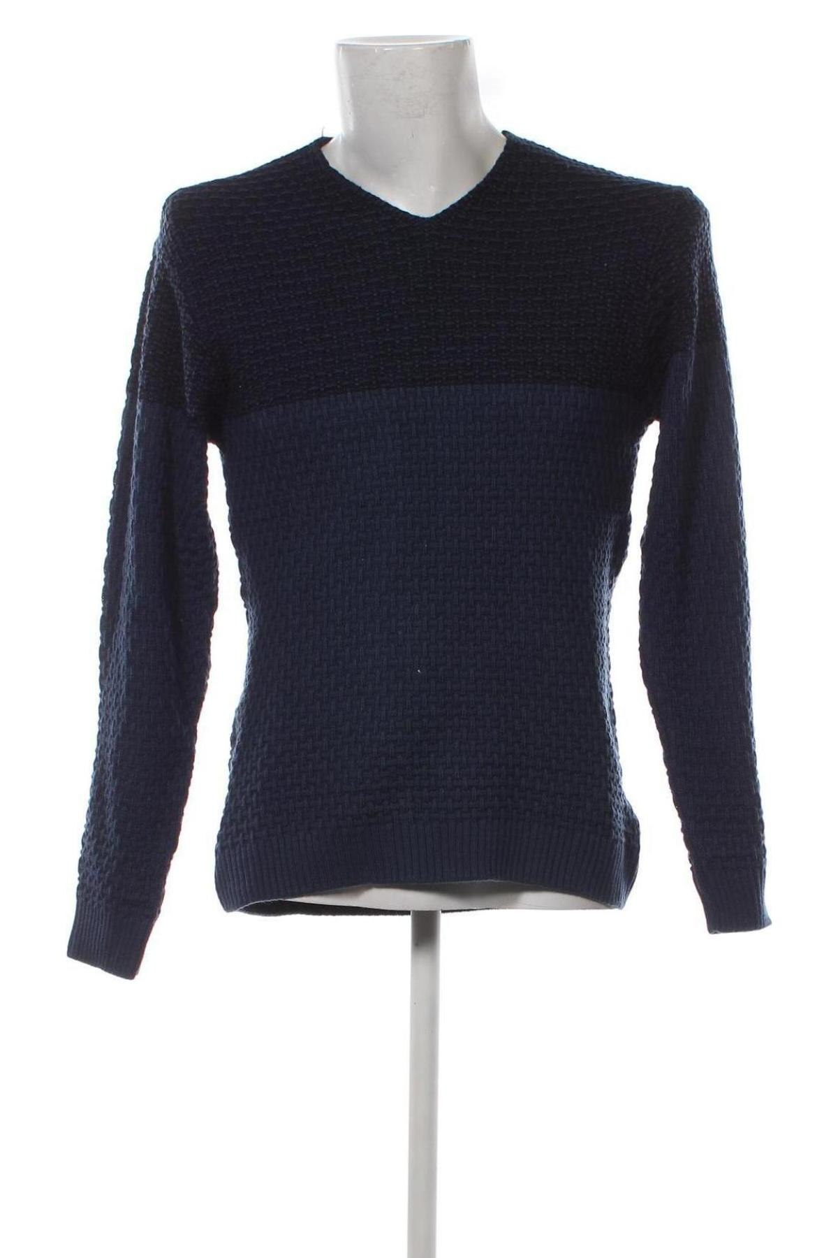 Ανδρικό πουλόβερ LAKE, Μέγεθος M, Χρώμα Μπλέ, Τιμή 8,63 €