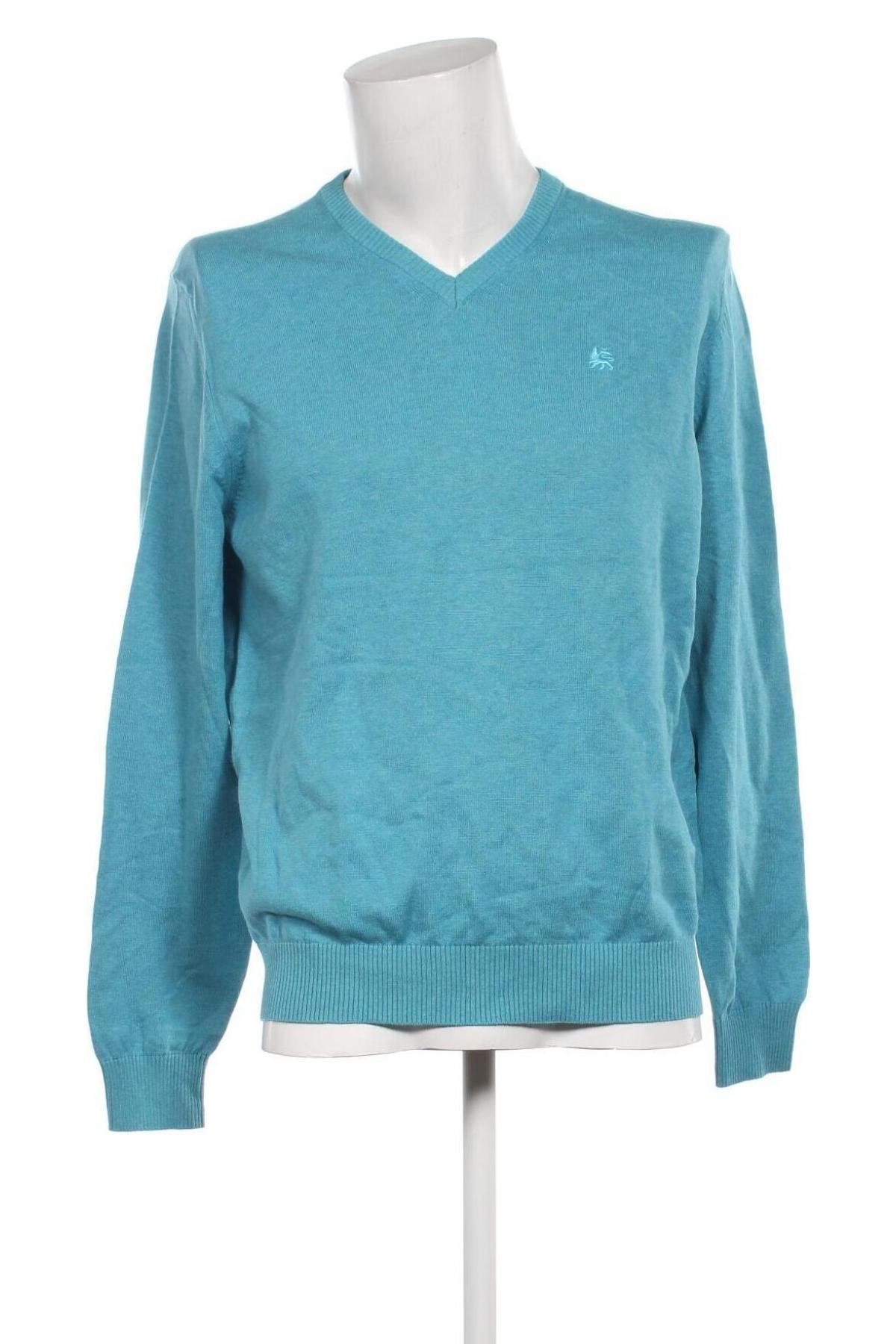 Ανδρικό πουλόβερ Lerros, Μέγεθος L, Χρώμα Μπλέ, Τιμή 9,15 €