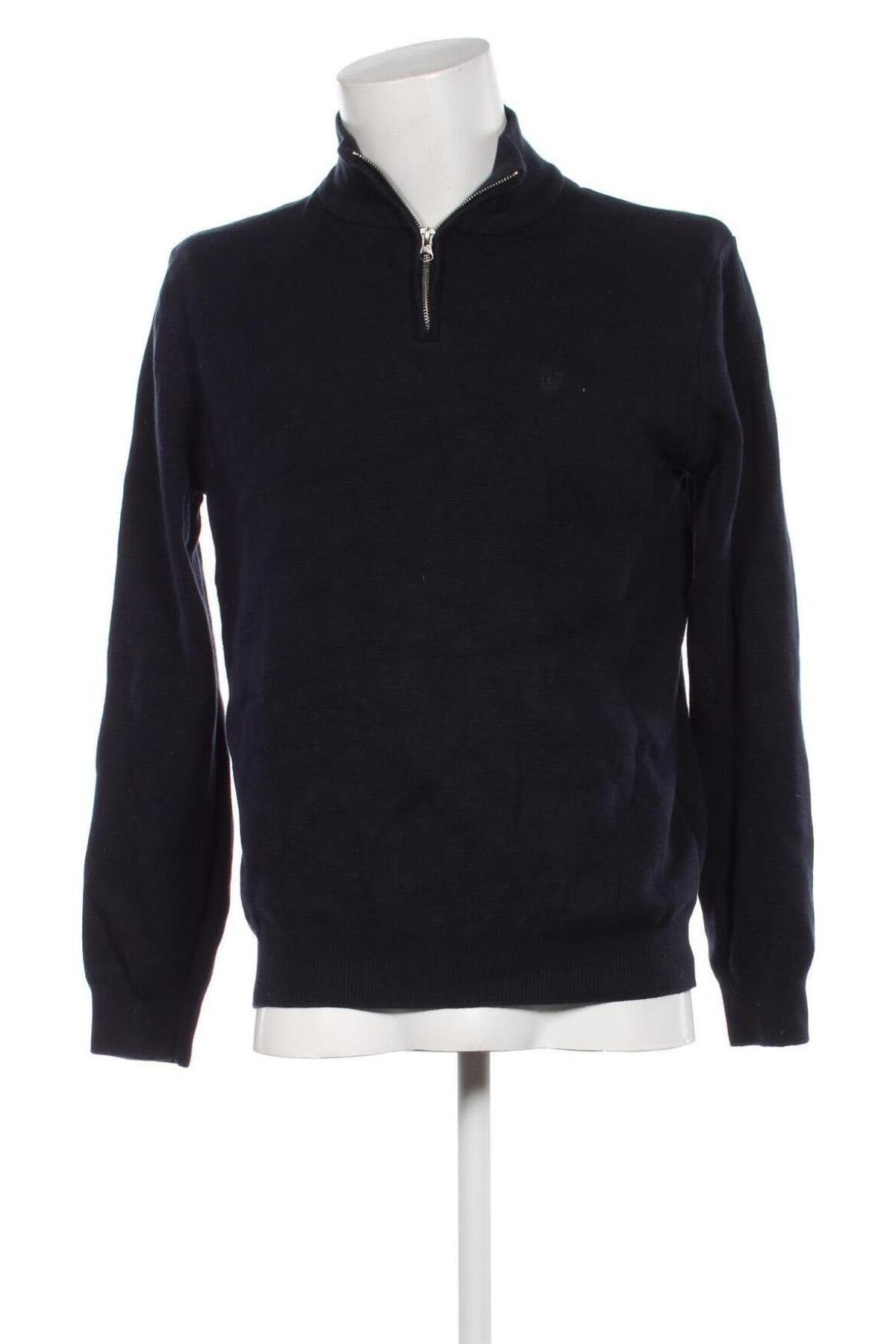 Ανδρικό πουλόβερ Lincoln, Μέγεθος L, Χρώμα Μπλέ, Τιμή 10,41 €