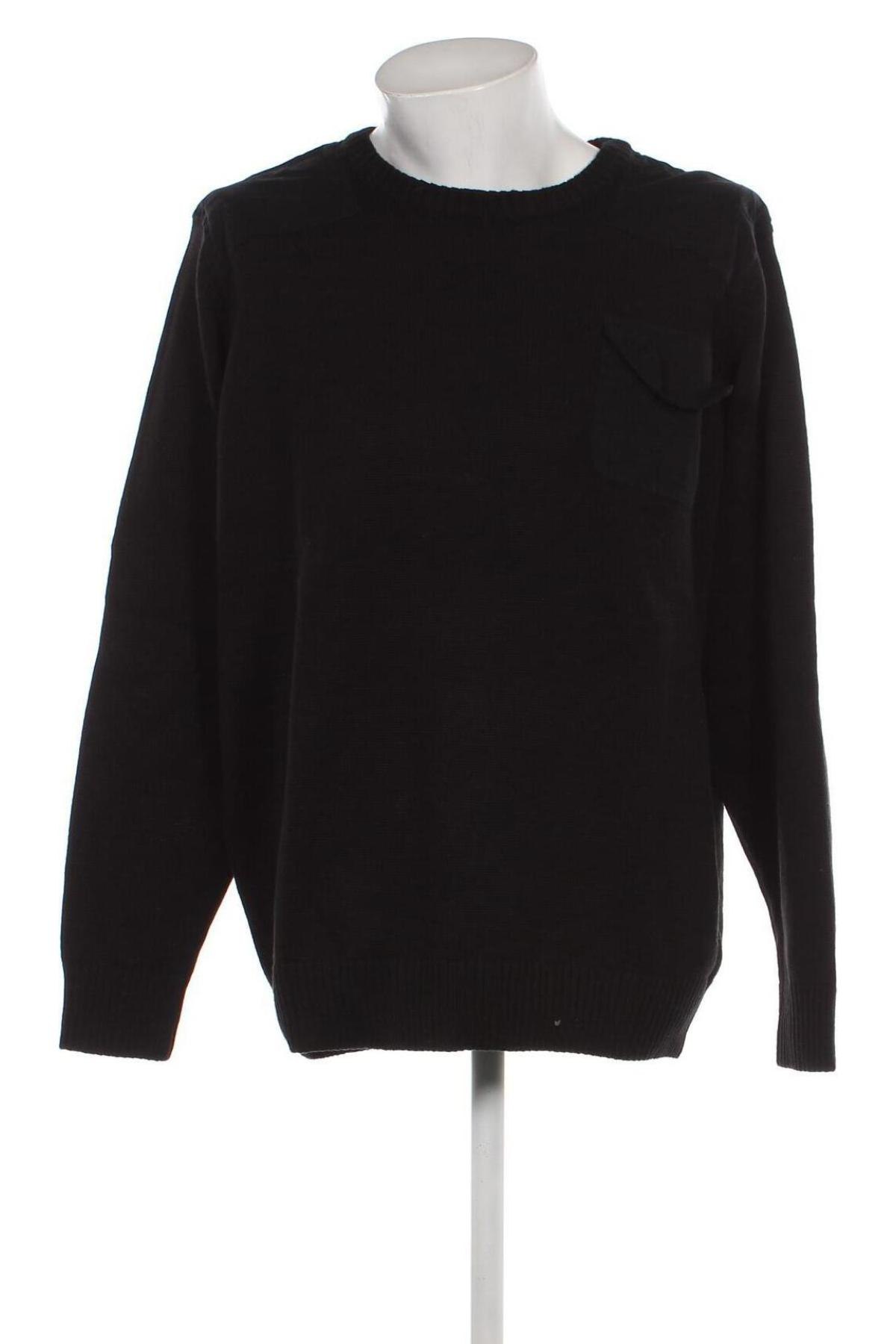Мъжки пуловер Livergy, Размер XXL, Цвят Черен, Цена 29,00 лв.