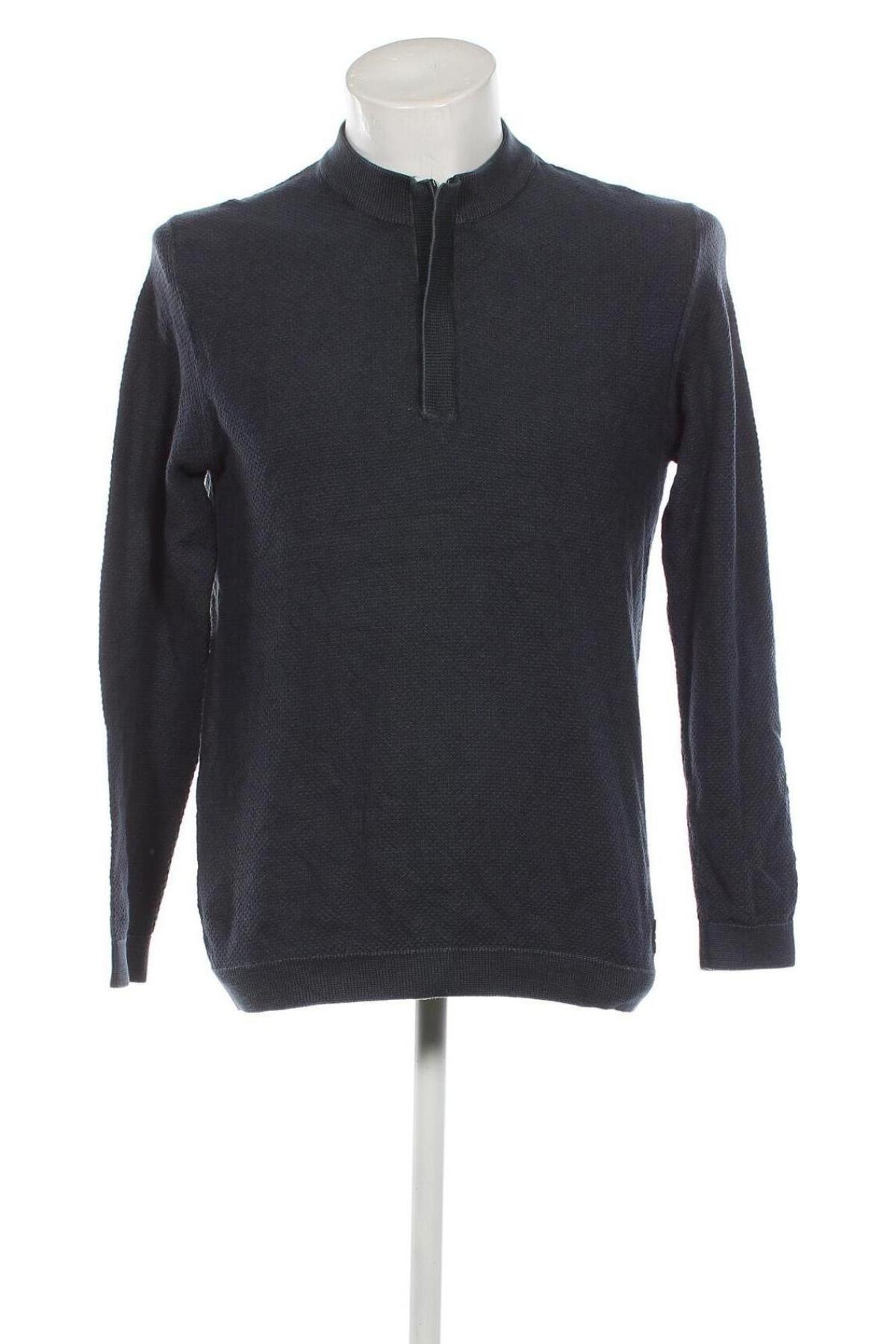 Мъжки пуловер No Excess, Размер L, Цвят Син, Цена 13,92 лв.