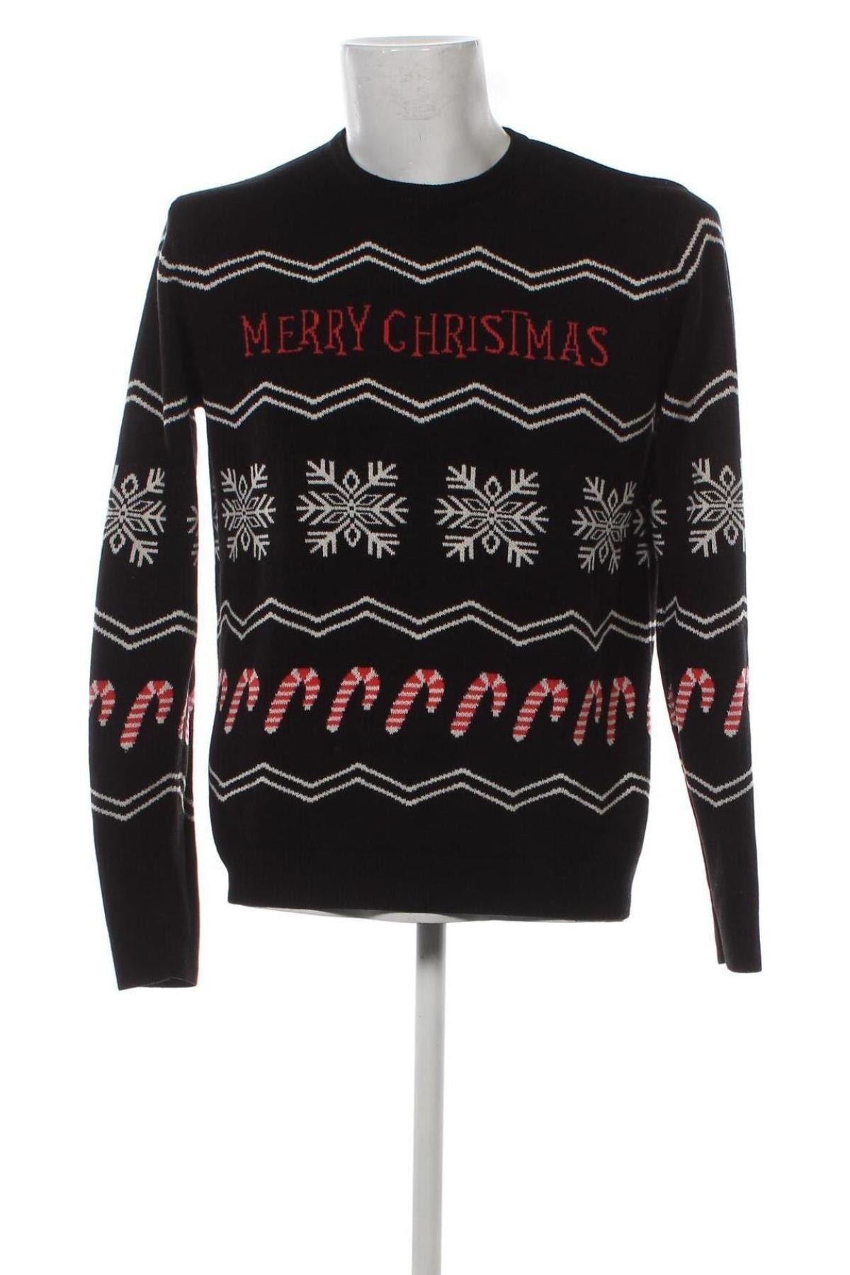 Мъжки пуловер Only & Sons, Размер L, Цвят Черен, Цена 11,89 лв.