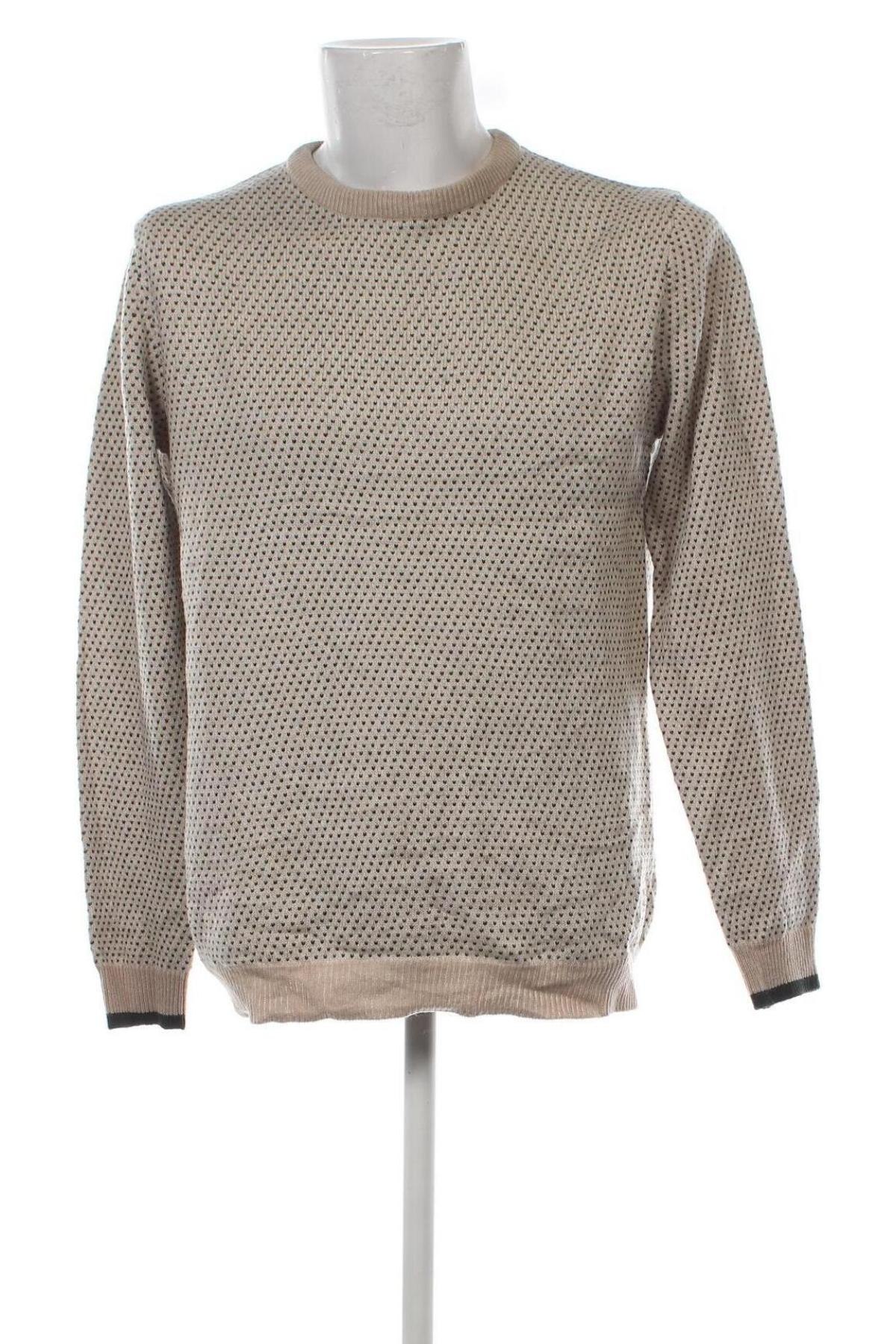 Ανδρικό πουλόβερ Originals By Jack & Jones, Μέγεθος M, Χρώμα  Μπέζ, Τιμή 8,61 €