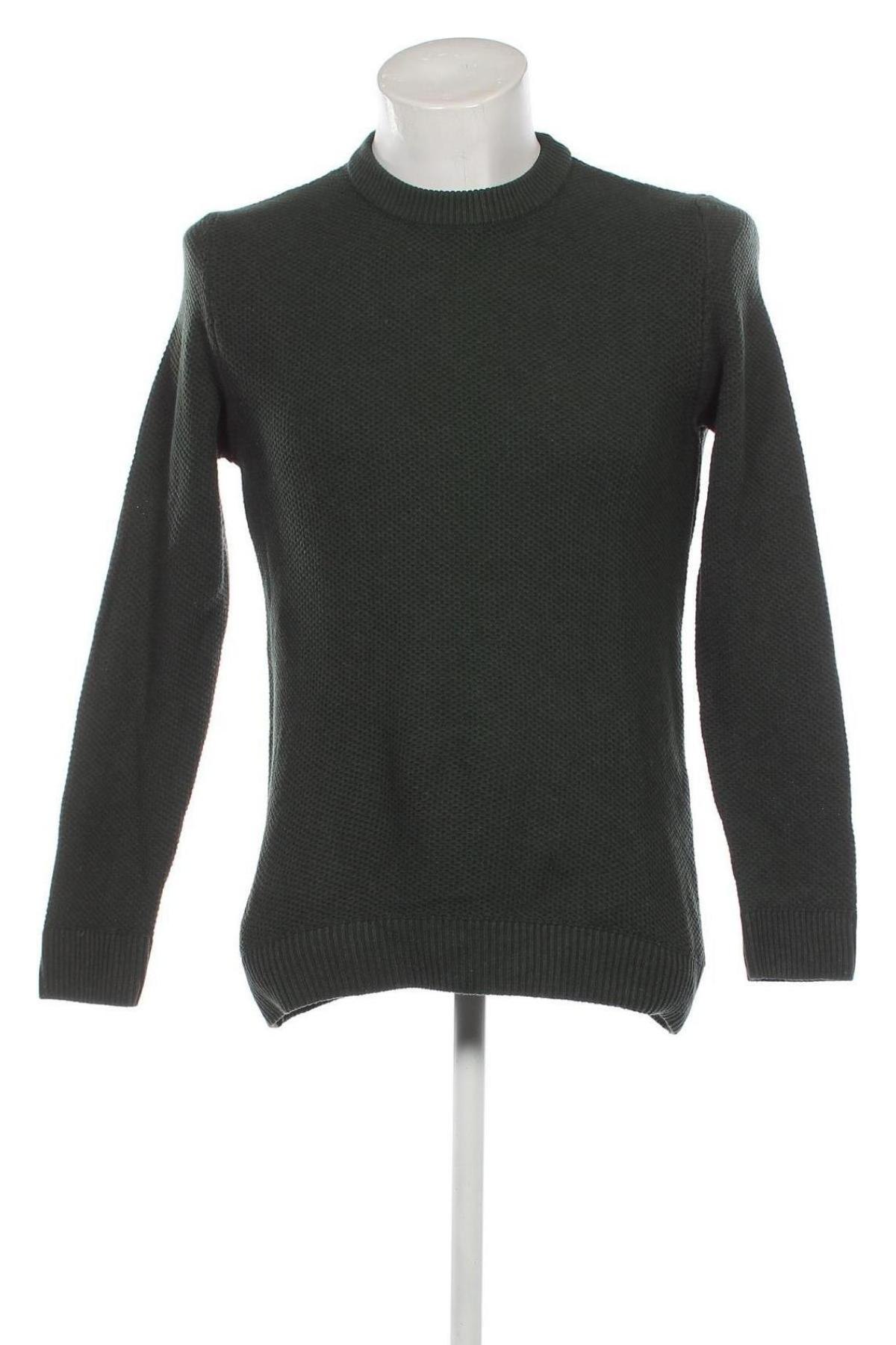 Ανδρικό πουλόβερ Originals By Jack & Jones, Μέγεθος M, Χρώμα Πράσινο, Τιμή 7,15 €