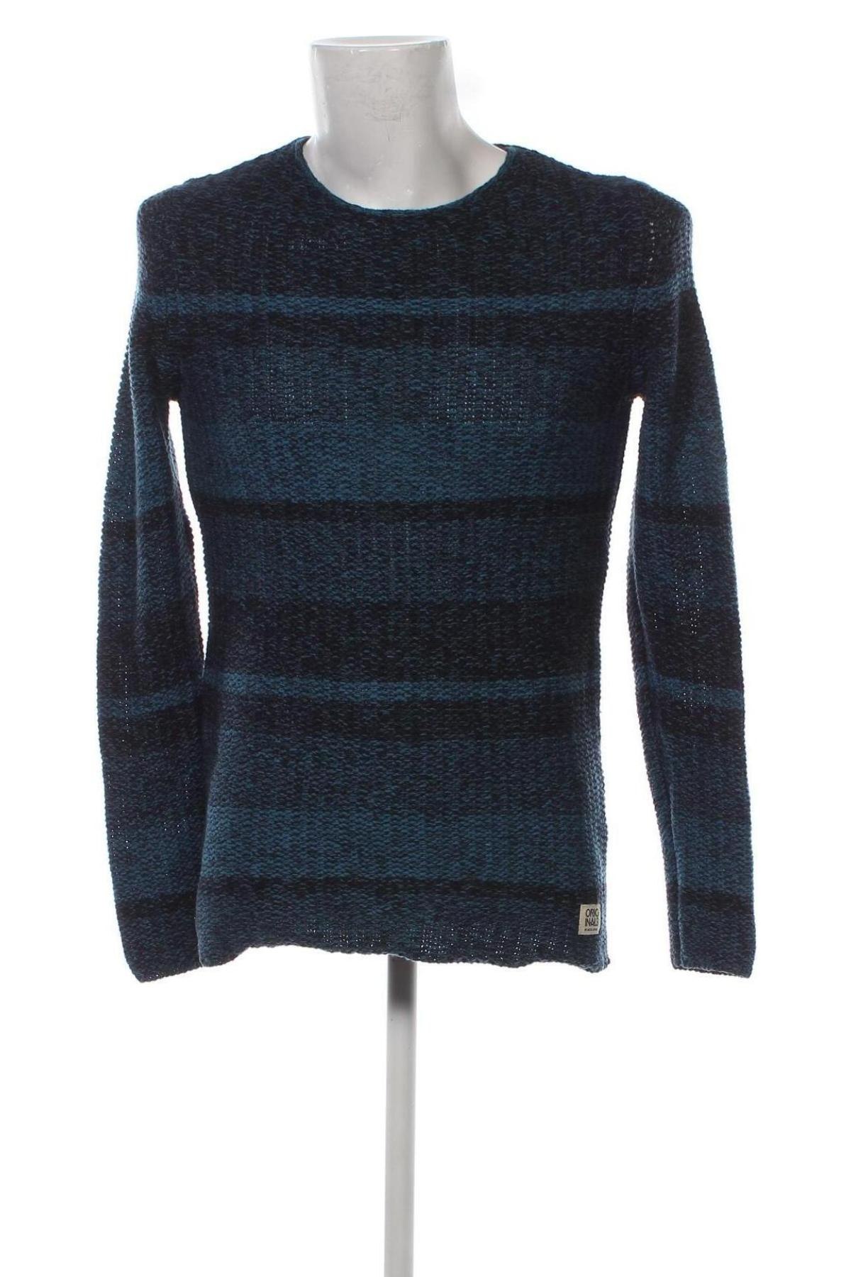 Мъжки пуловер Originals By Jack & Jones, Размер S, Цвят Син, Цена 11,90 лв.