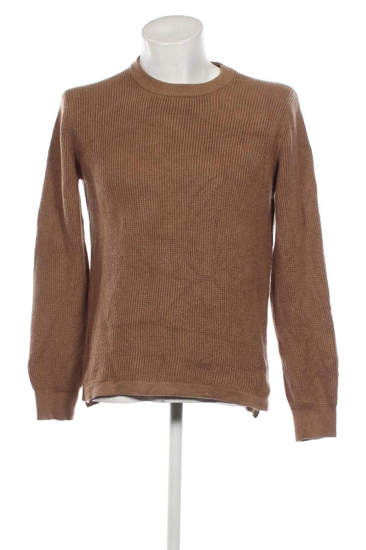 Мъжки пуловер RW & Co., Размер S, Цвят Бежов, Цена 13,05 лв.