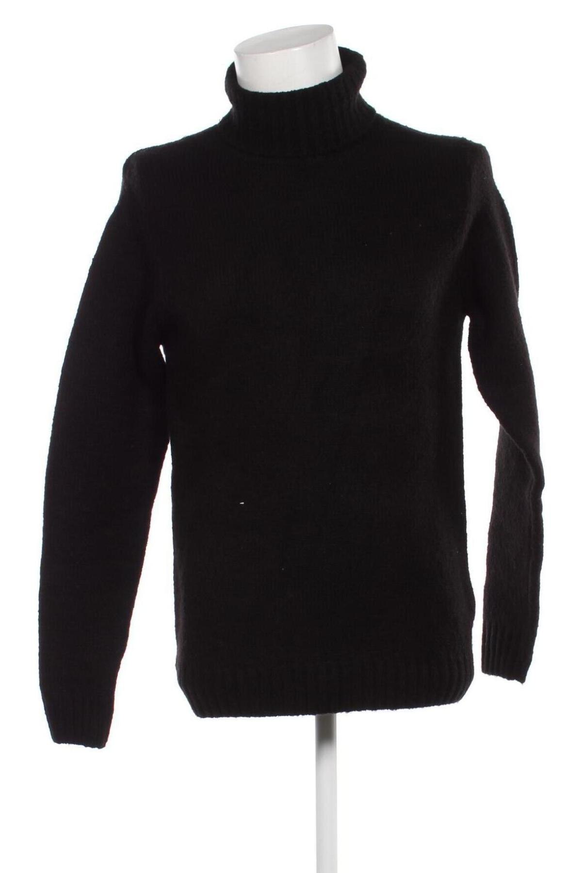 Ανδρικό πουλόβερ Rebel, Μέγεθος M, Χρώμα Μαύρο, Τιμή 8,06 €