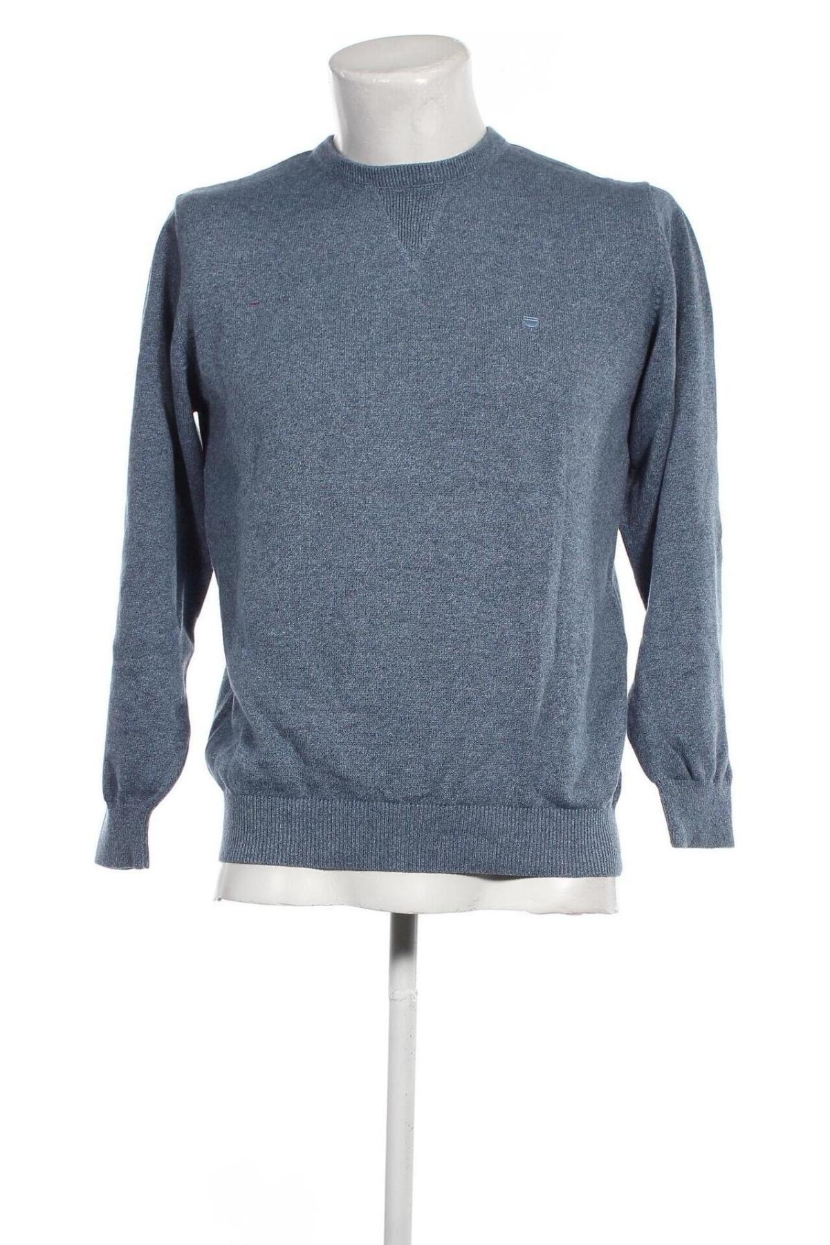 Ανδρικό πουλόβερ Redmond, Μέγεθος M, Χρώμα Μπλέ, Τιμή 7,18 €