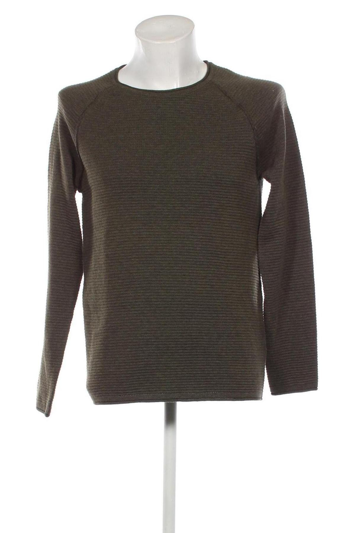 Мъжки пуловер Review, Размер M, Цвят Зелен, Цена 32,40 лв.