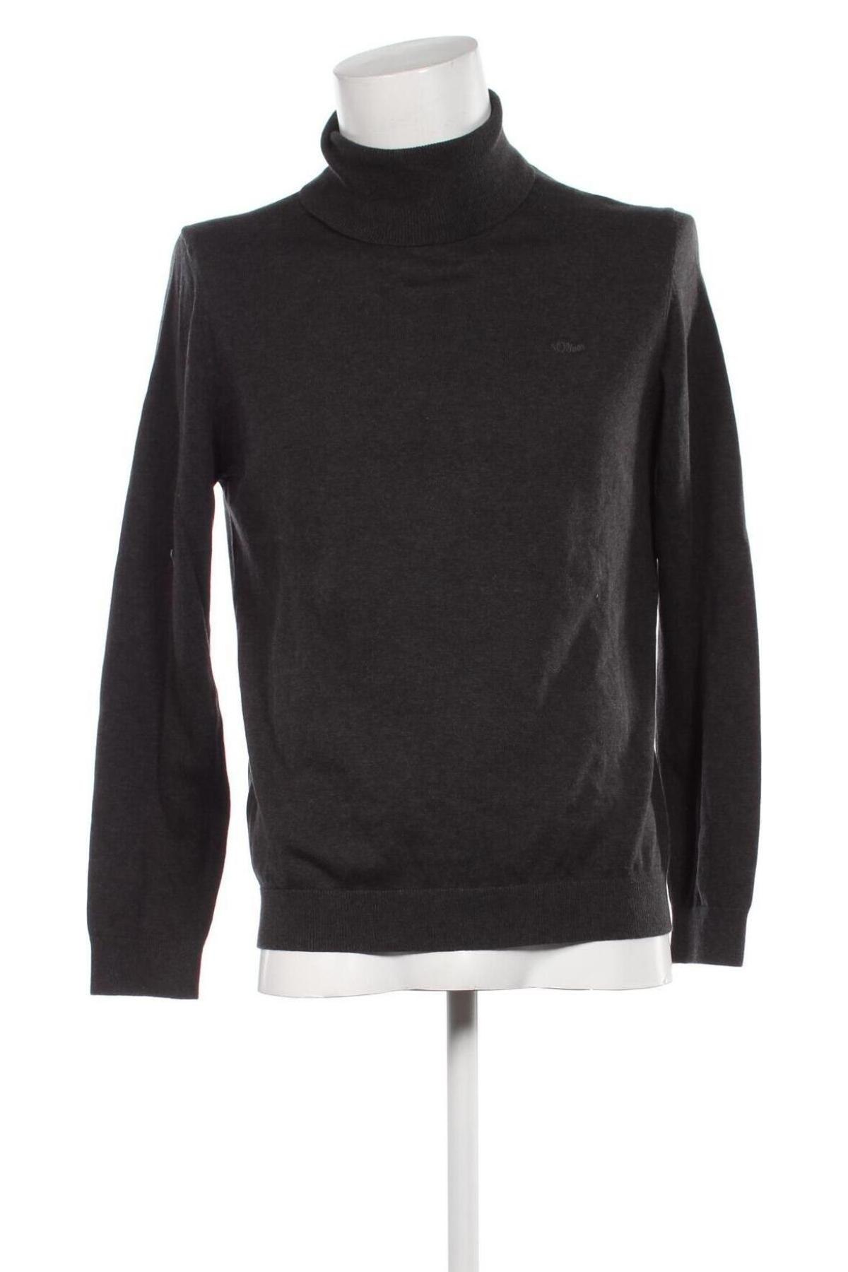 Ανδρικό πουλόβερ S.Oliver, Μέγεθος L, Χρώμα Γκρί, Τιμή 16,70 €