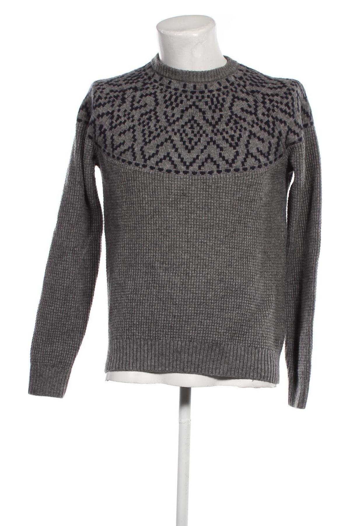 Мъжки пуловер S.Oliver, Размер L, Цвят Сив, Цена 29,00 лв.