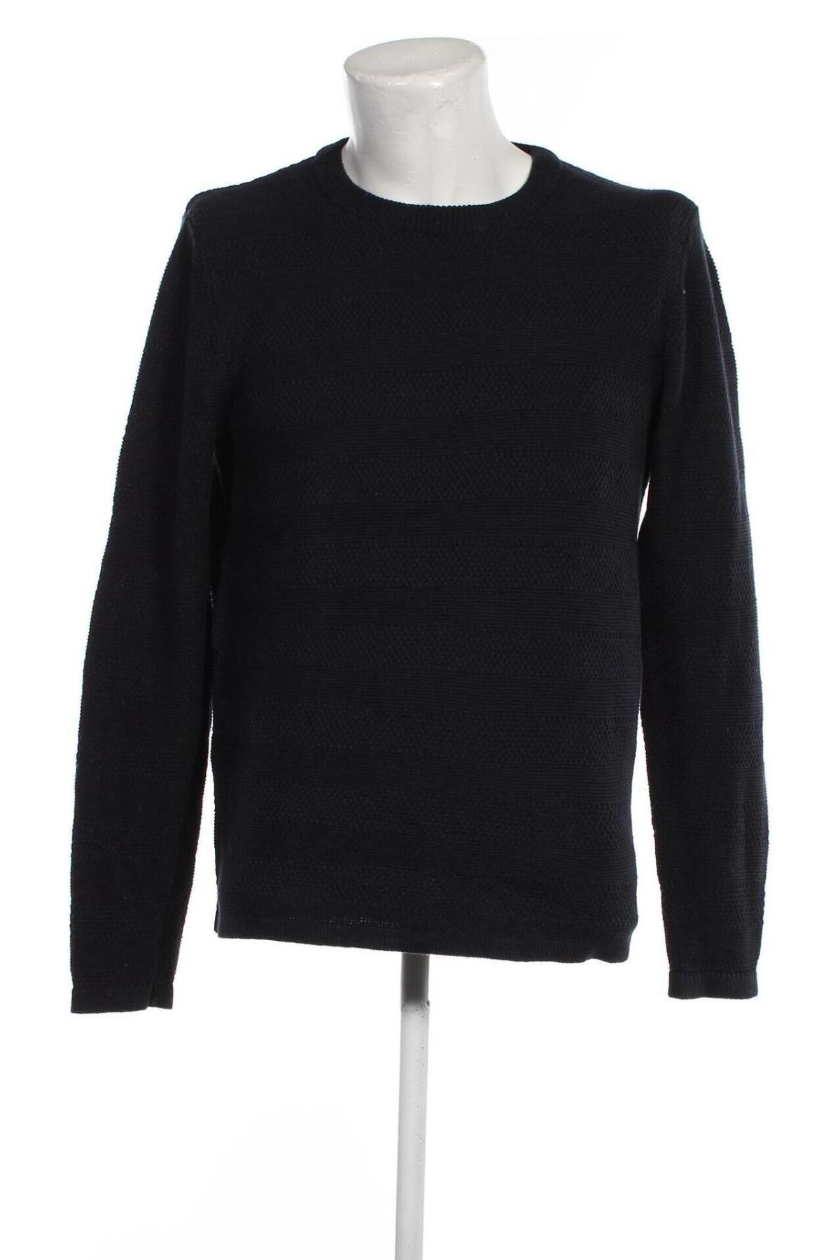 Ανδρικό πουλόβερ Selected Homme, Μέγεθος L, Χρώμα Μπλέ, Τιμή 14,17 €