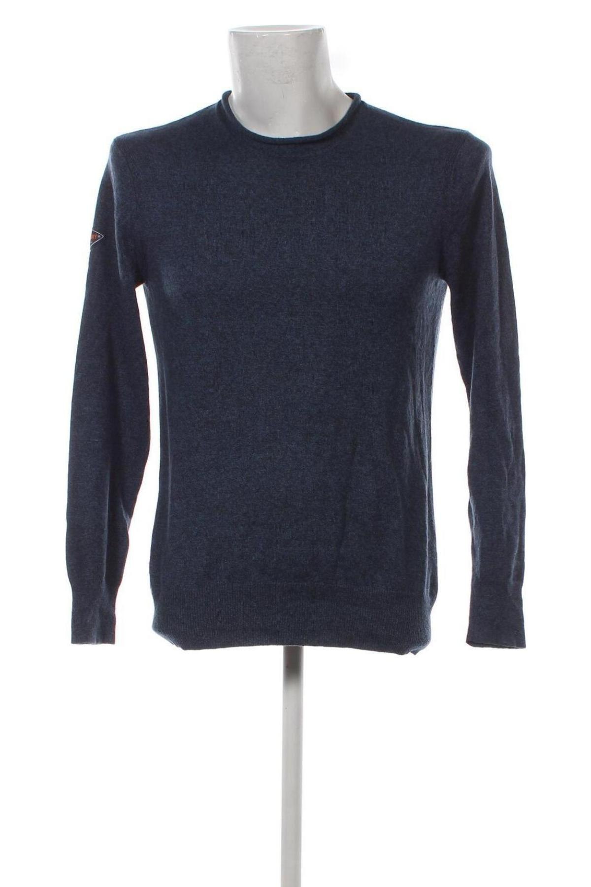 Ανδρικό πουλόβερ Superdry, Μέγεθος M, Χρώμα Μπλέ, Τιμή 29,07 €