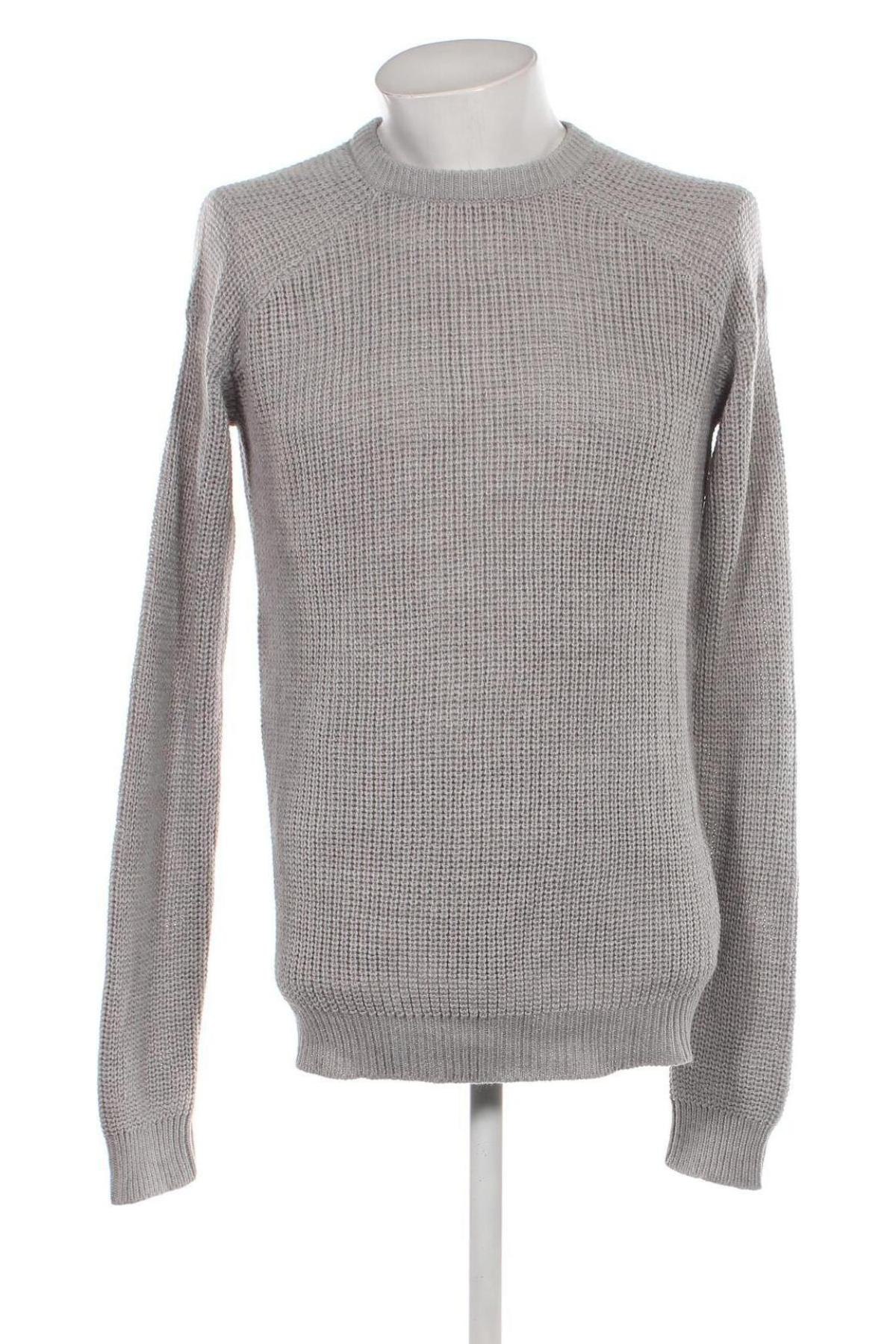 Ανδρικό πουλόβερ Threadbare, Μέγεθος S, Χρώμα Γκρί, Τιμή 17,94 €