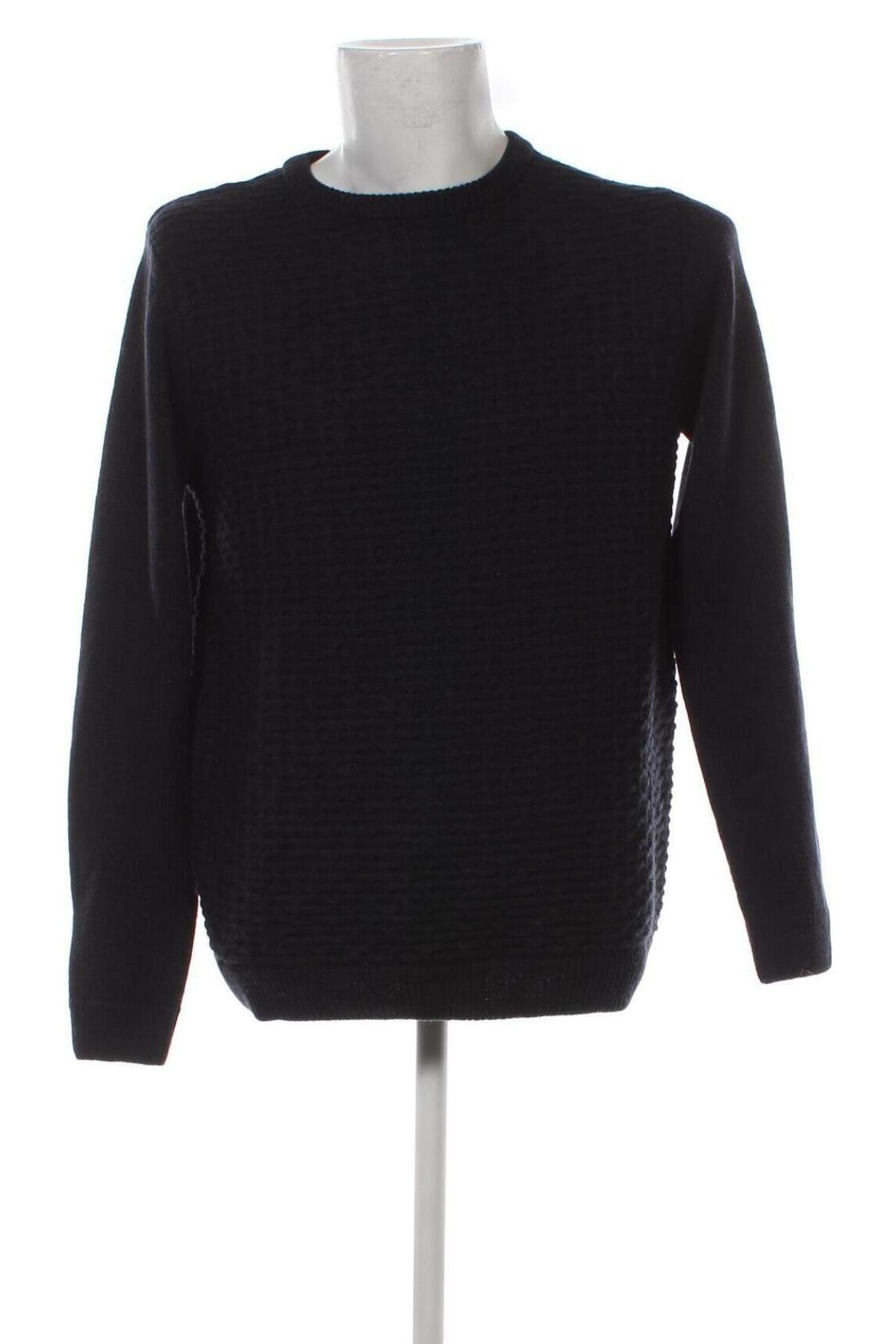 Мъжки пуловер Tokyo Laundry, Размер L, Цвят Син, Цена 14,50 лв.
