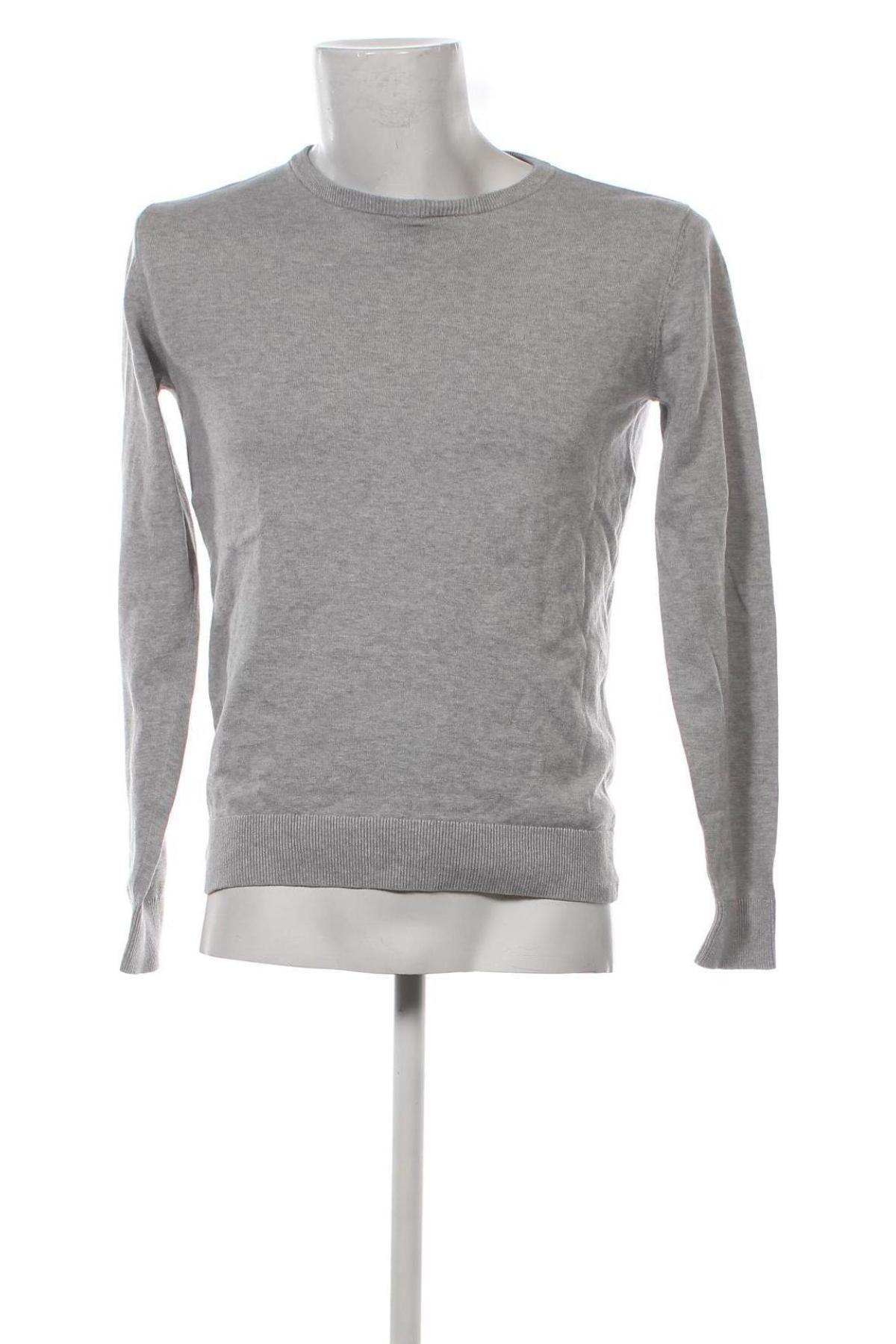 Ανδρικό πουλόβερ Tom Tailor, Μέγεθος S, Χρώμα Γκρί, Τιμή 7,36 €