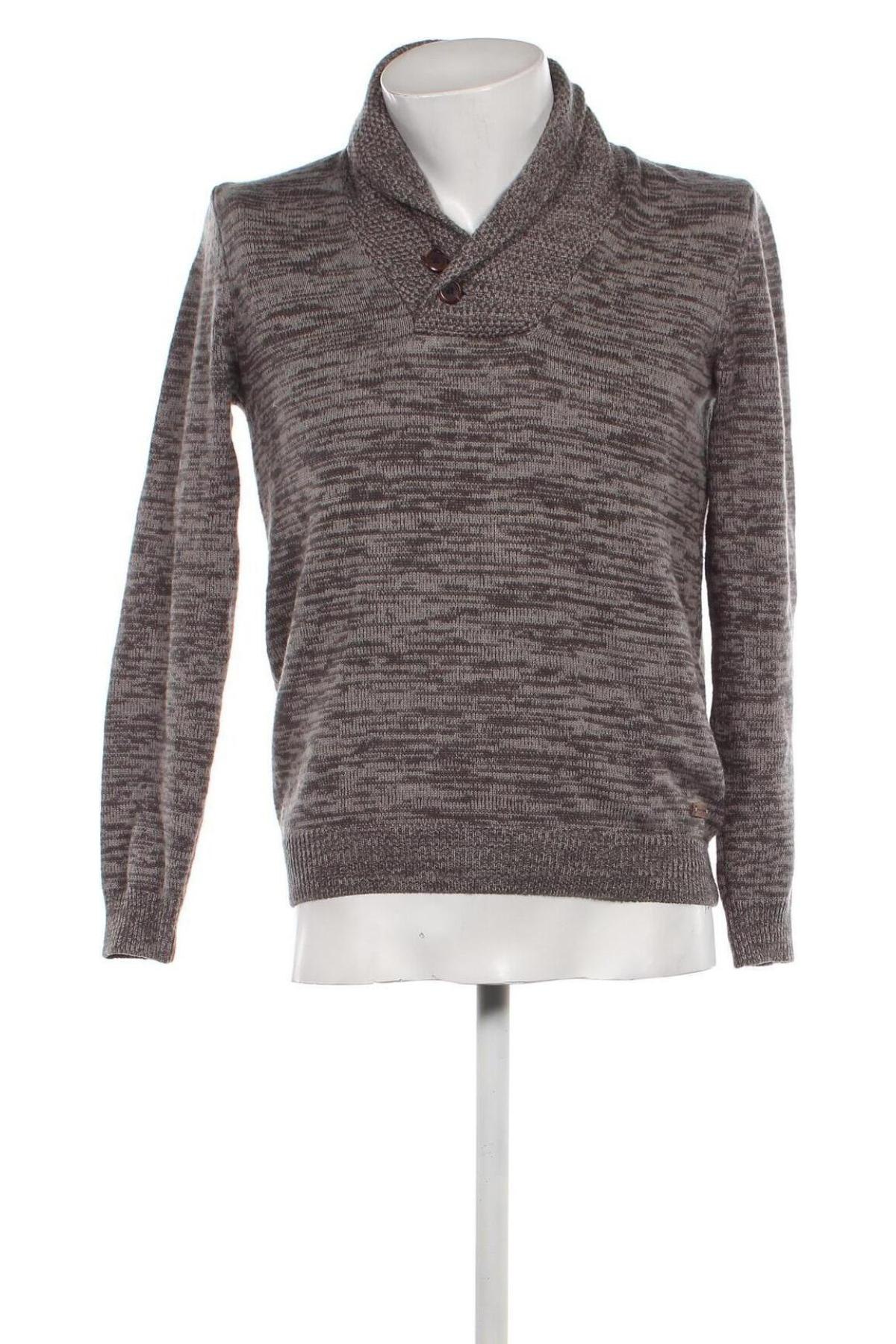 Ανδρικό πουλόβερ Tom Tailor, Μέγεθος S, Χρώμα Γκρί, Τιμή 7,15 €