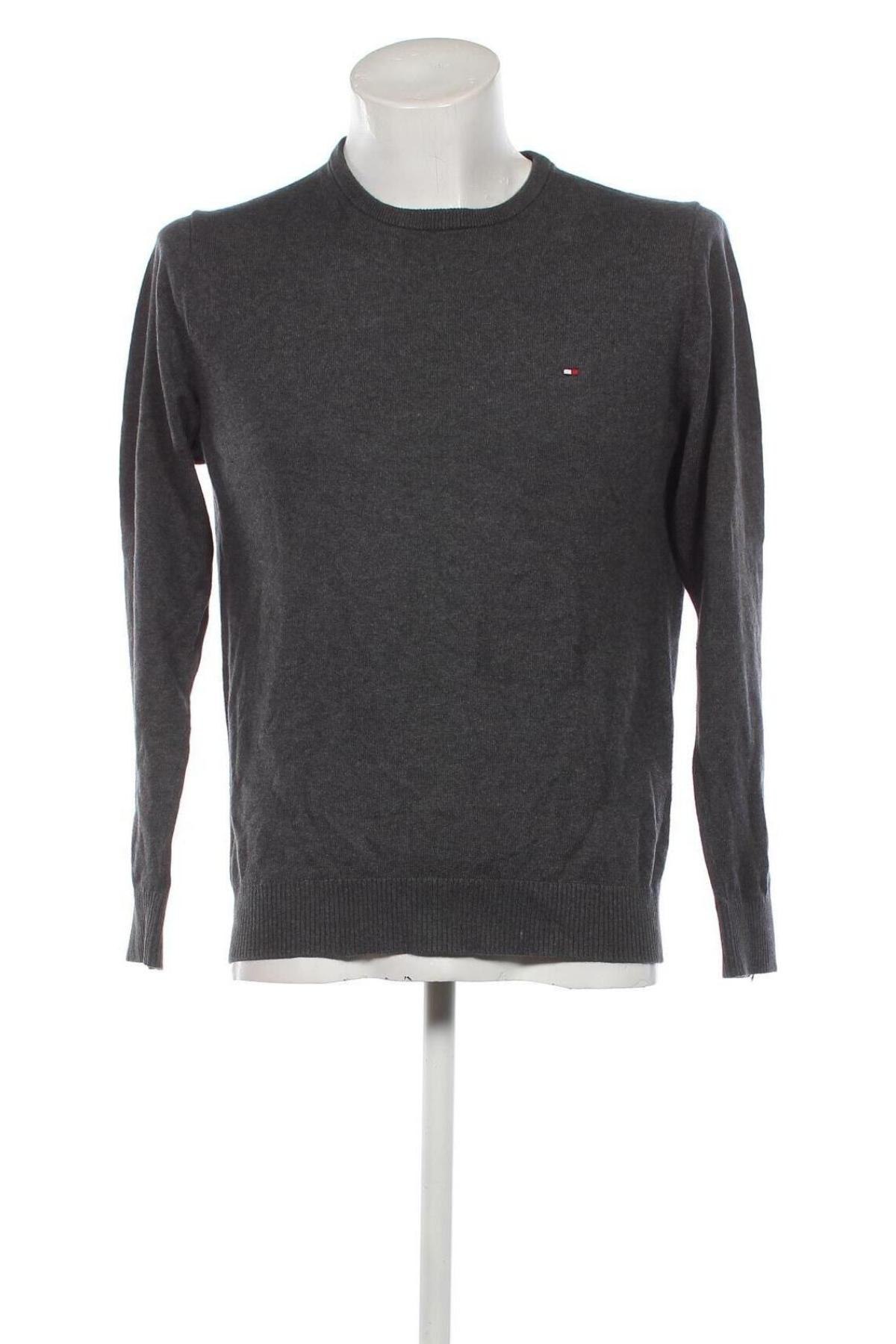 Ανδρικό πουλόβερ Tommy Hilfiger, Μέγεθος M, Χρώμα Γκρί, Τιμή 59,38 €