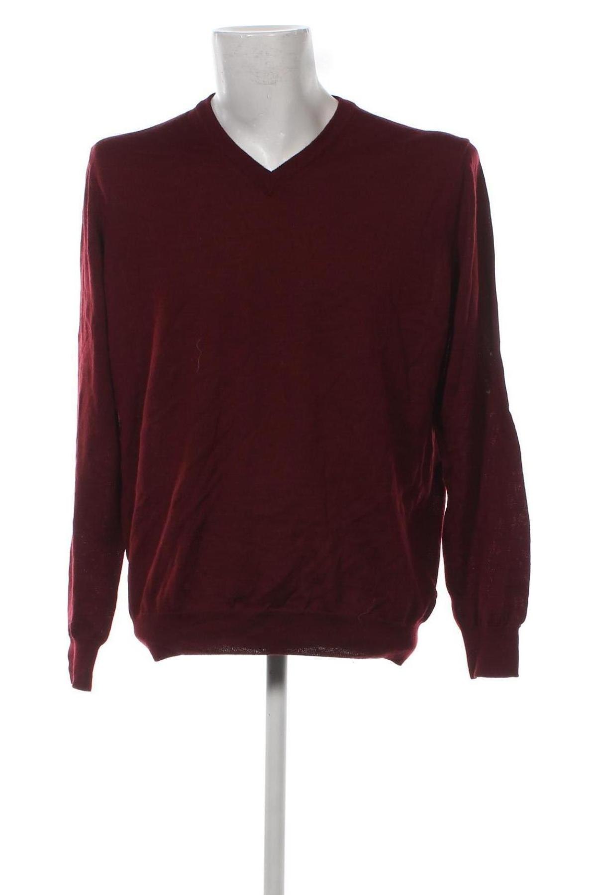 Ανδρικό πουλόβερ Walbusch, Μέγεθος XL, Χρώμα Κόκκινο, Τιμή 15,34 €