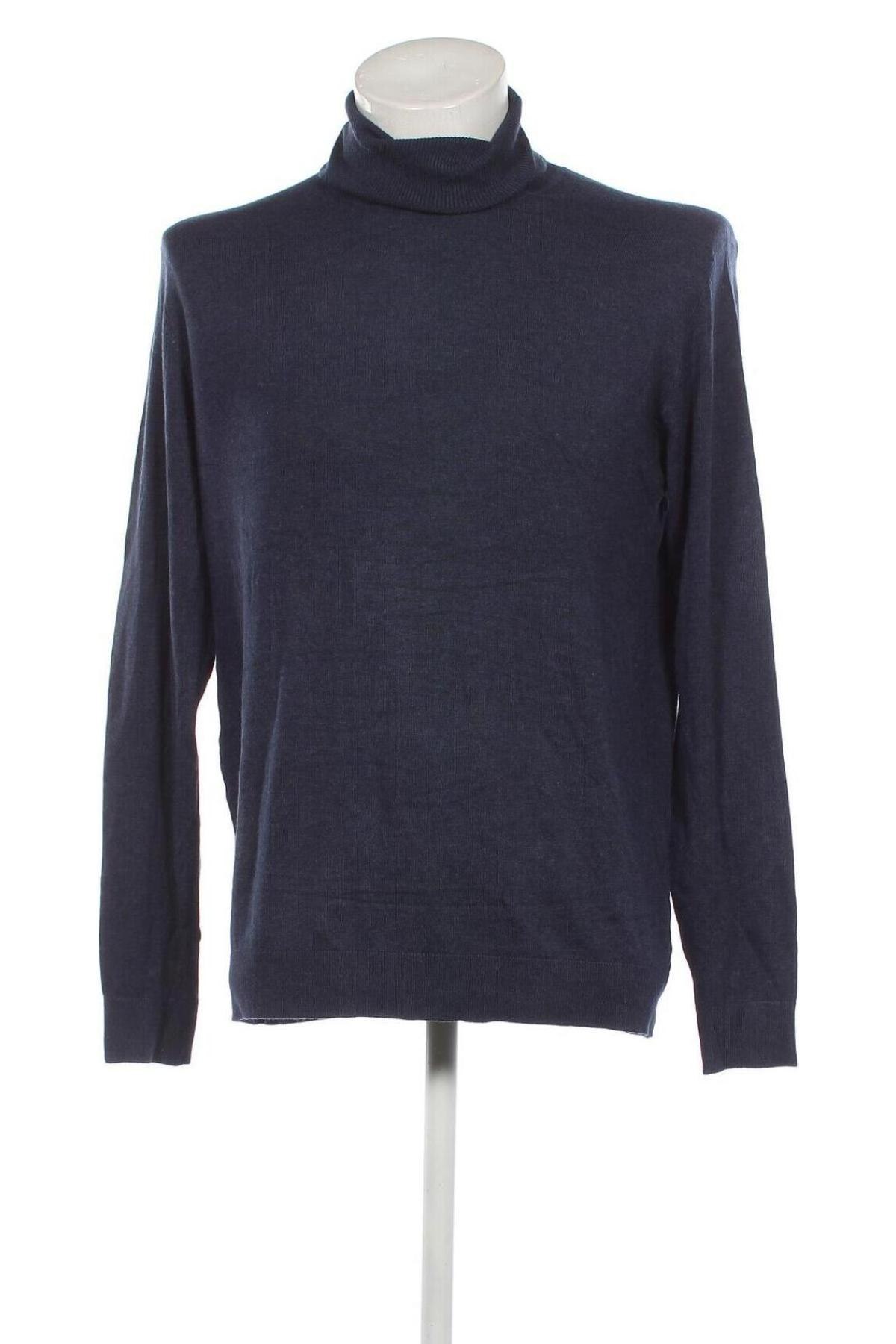 Ανδρικό πουλόβερ Watson's, Μέγεθος L, Χρώμα Μπλέ, Τιμή 8,61 €