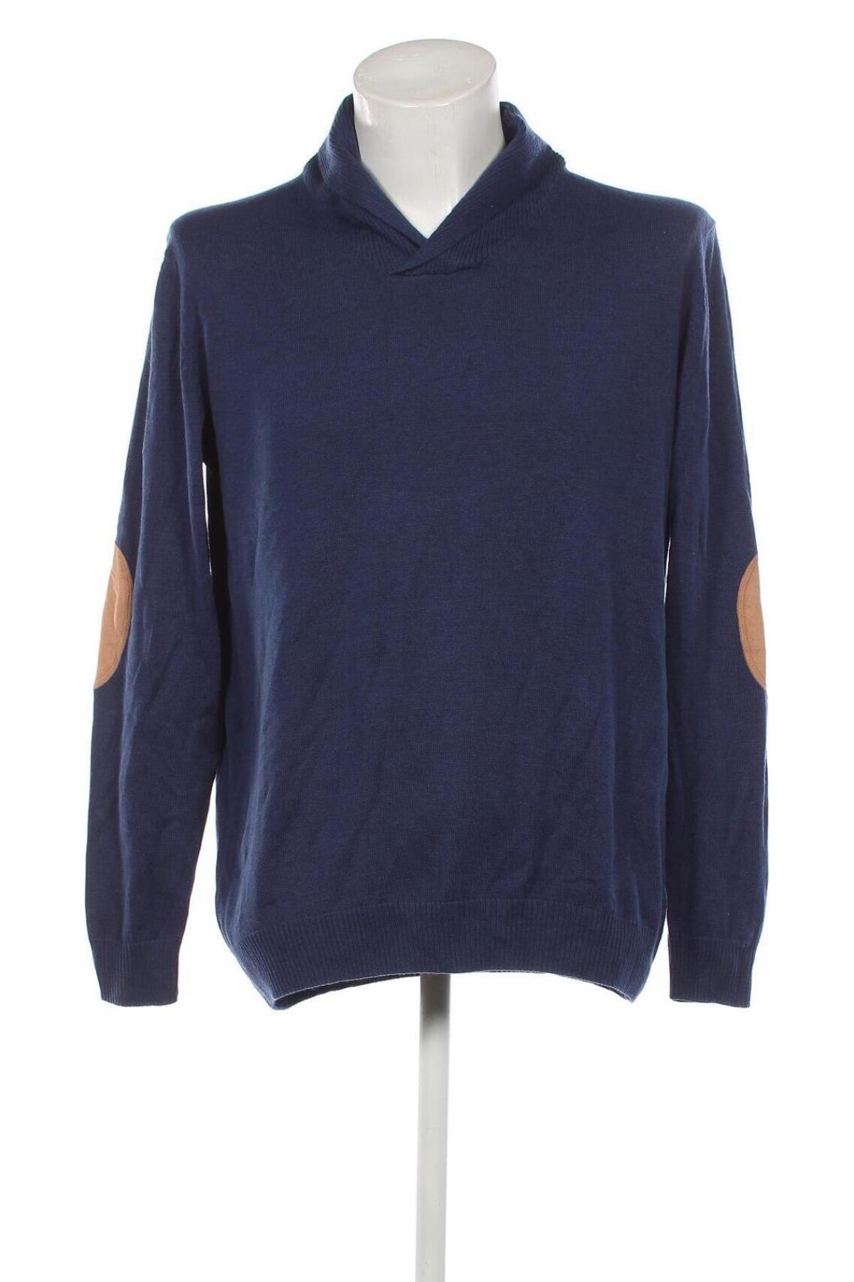 Ανδρικό πουλόβερ Watson's, Μέγεθος XL, Χρώμα Μπλέ, Τιμή 21,03 €