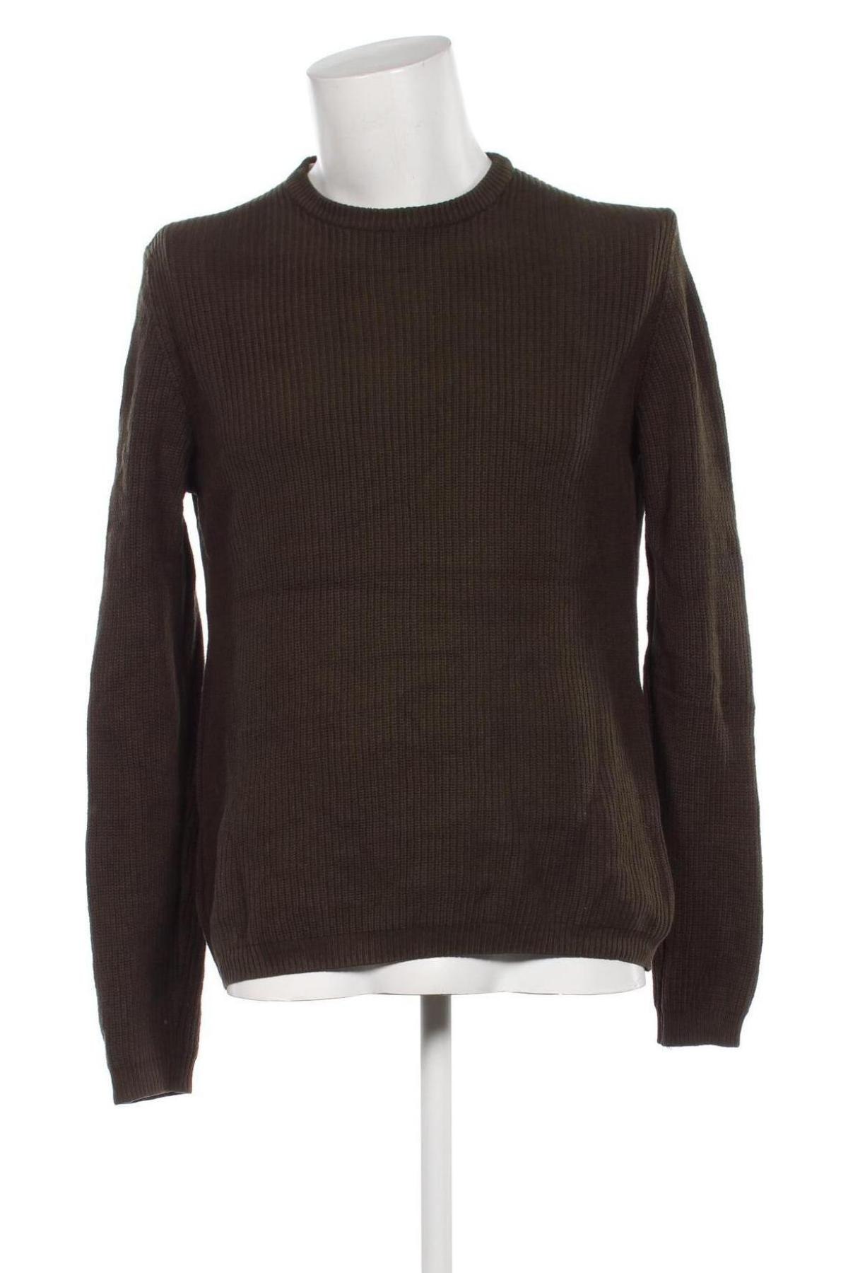Ανδρικό πουλόβερ Zara, Μέγεθος L, Χρώμα Πράσινο, Τιμή 16,70 €