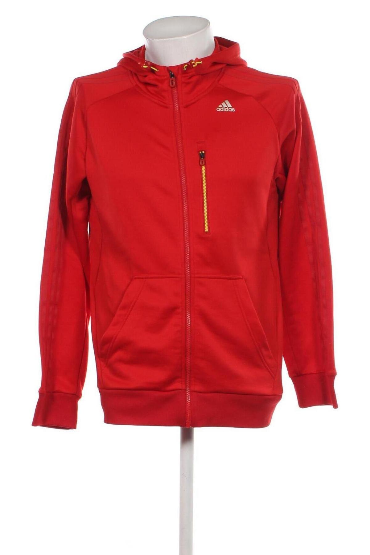 Męska bluza Adidas, Rozmiar L, Kolor Czerwony, Cena 150,33 zł