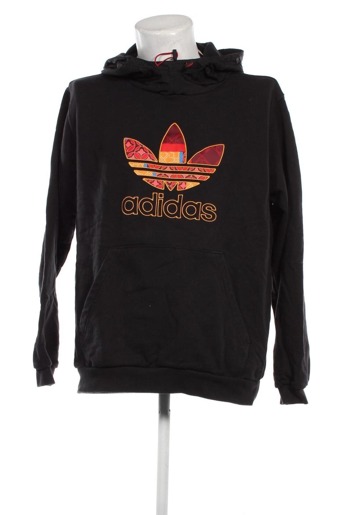 Мъжки суичър Adidas Originals, Размер L, Цвят Черен, Цена 55,00 лв.