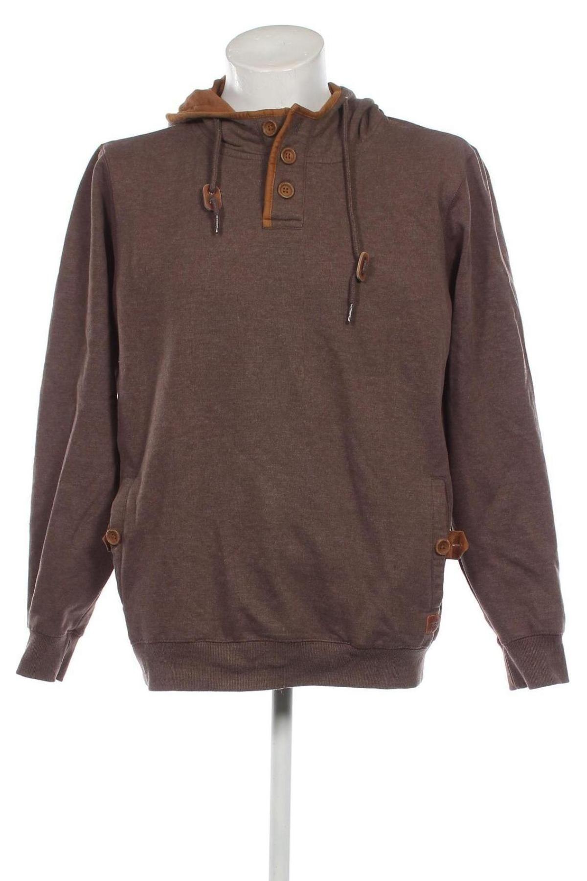 Herren Sweatshirt Blend, Größe XXL, Farbe Braun, Preis 27,67 €