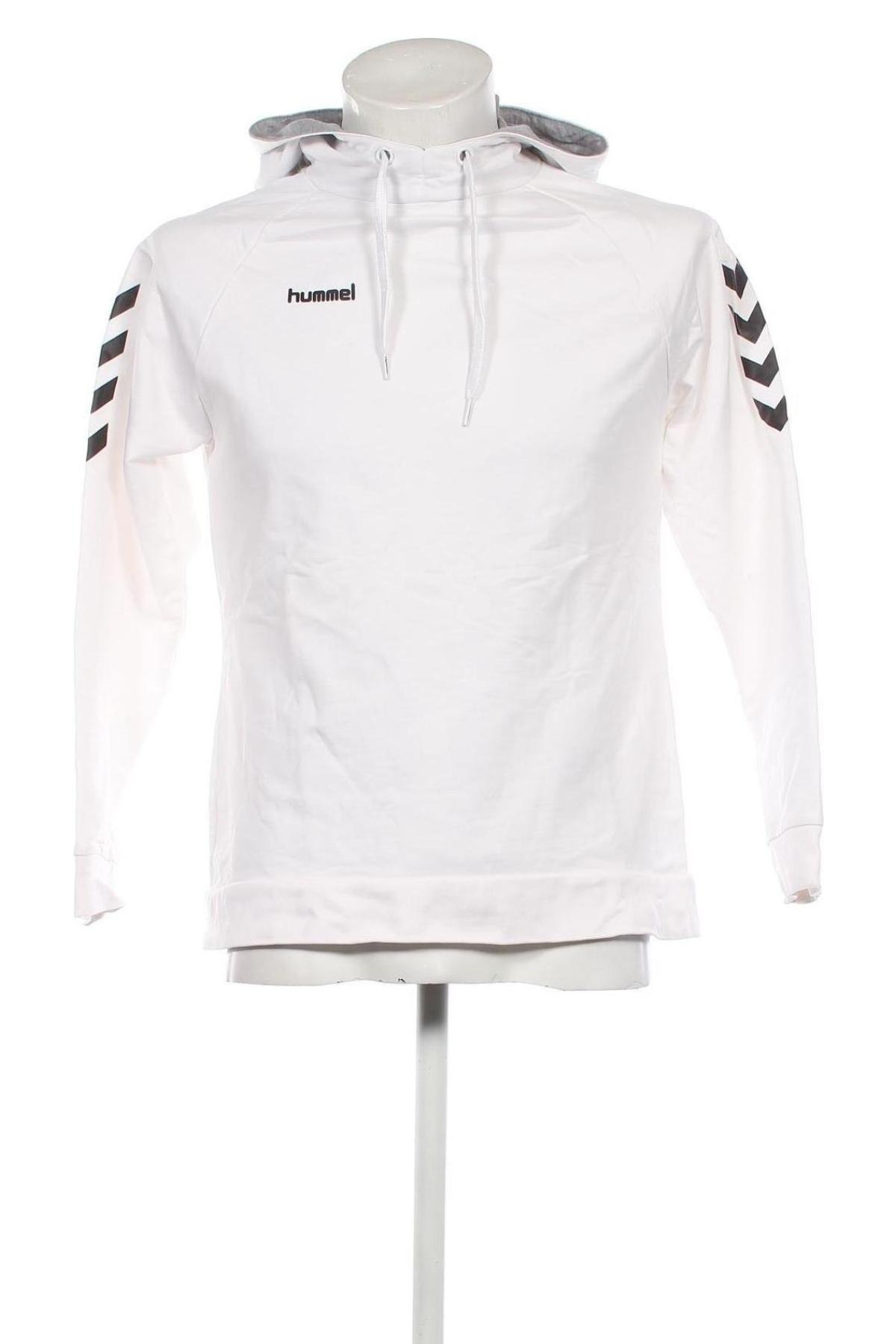 Ανδρικό φούτερ Hummel, Μέγεθος M, Χρώμα Λευκό, Τιμή 21,65 €