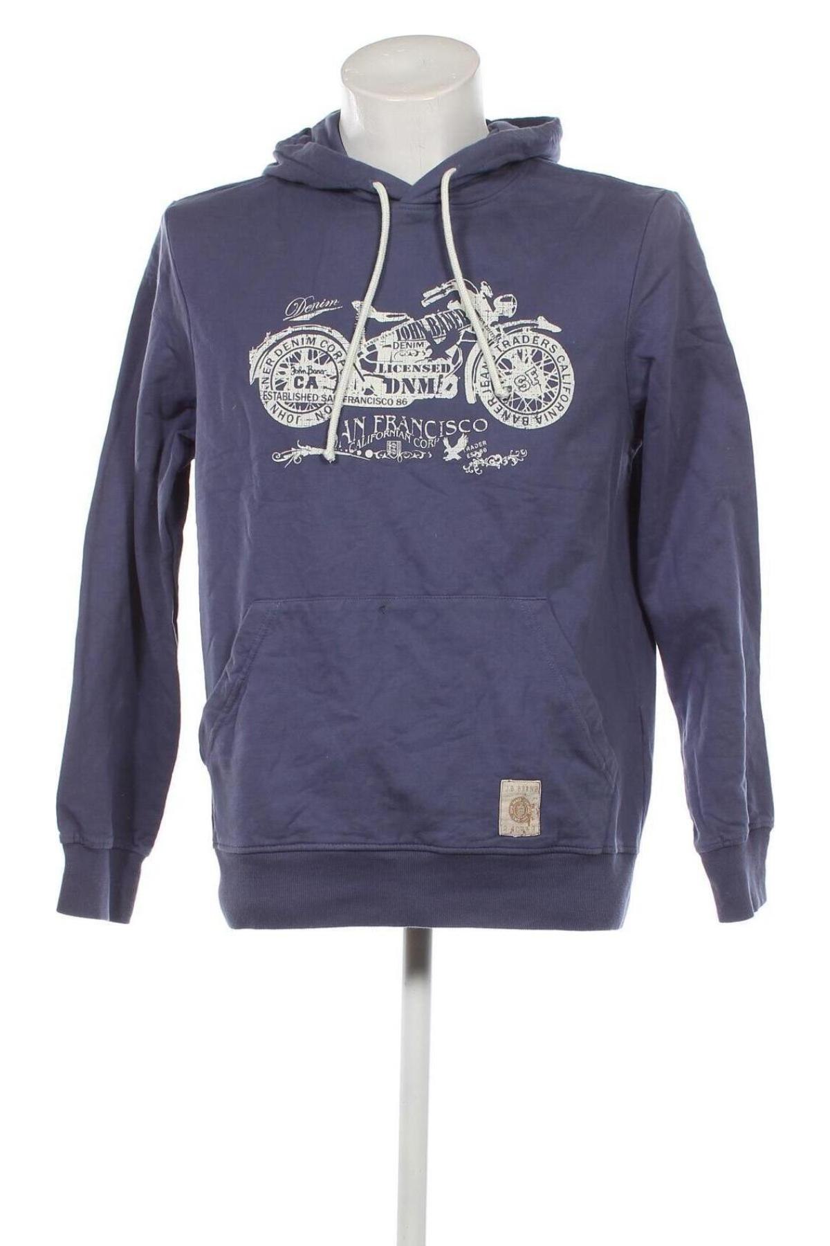 Férfi sweatshirt John Baner, Méret M, Szín Kék, Ár 7 357 Ft