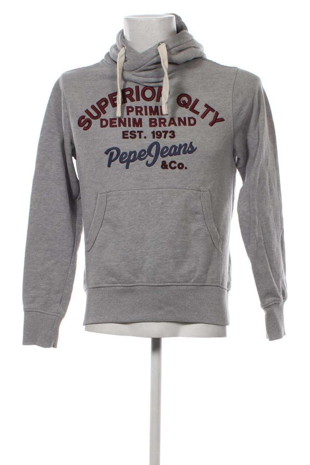 Herren Sweatshirt Pepe Jeans, Größe S, Farbe Grau, Preis 34,06 €