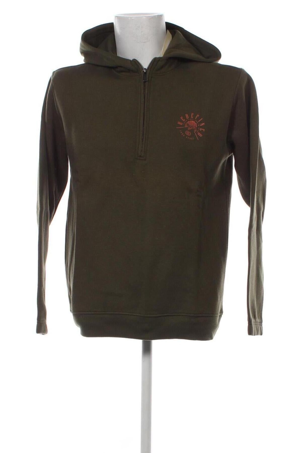 Herren Sweatshirt Rebel, Größe M, Farbe Grün, Preis 15,41 €