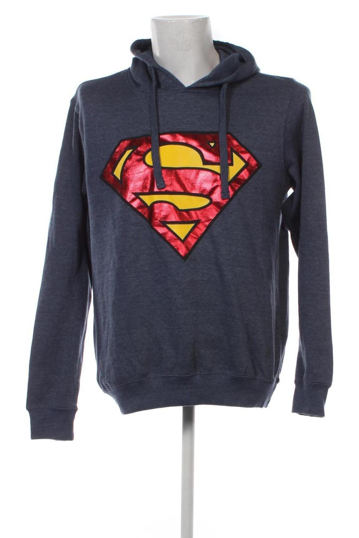 Férfi sweatshirt Superman, Méret L, Szín Kék, Ár 7 357 Ft