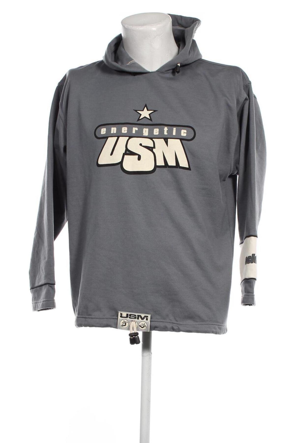 Herren Sweatshirt Uncle Sam, Größe M, Farbe Grau, Preis 14,13 €