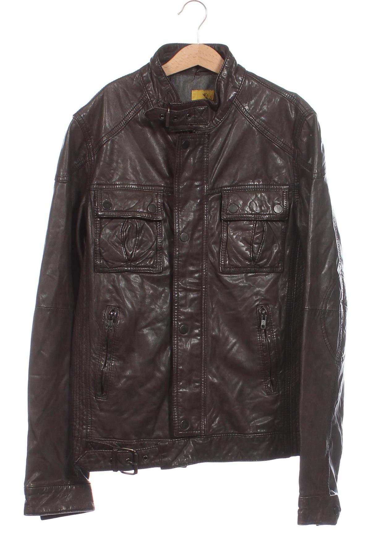 Herren Lederjacke, Größe S, Farbe Schwarz, Preis € 55,85