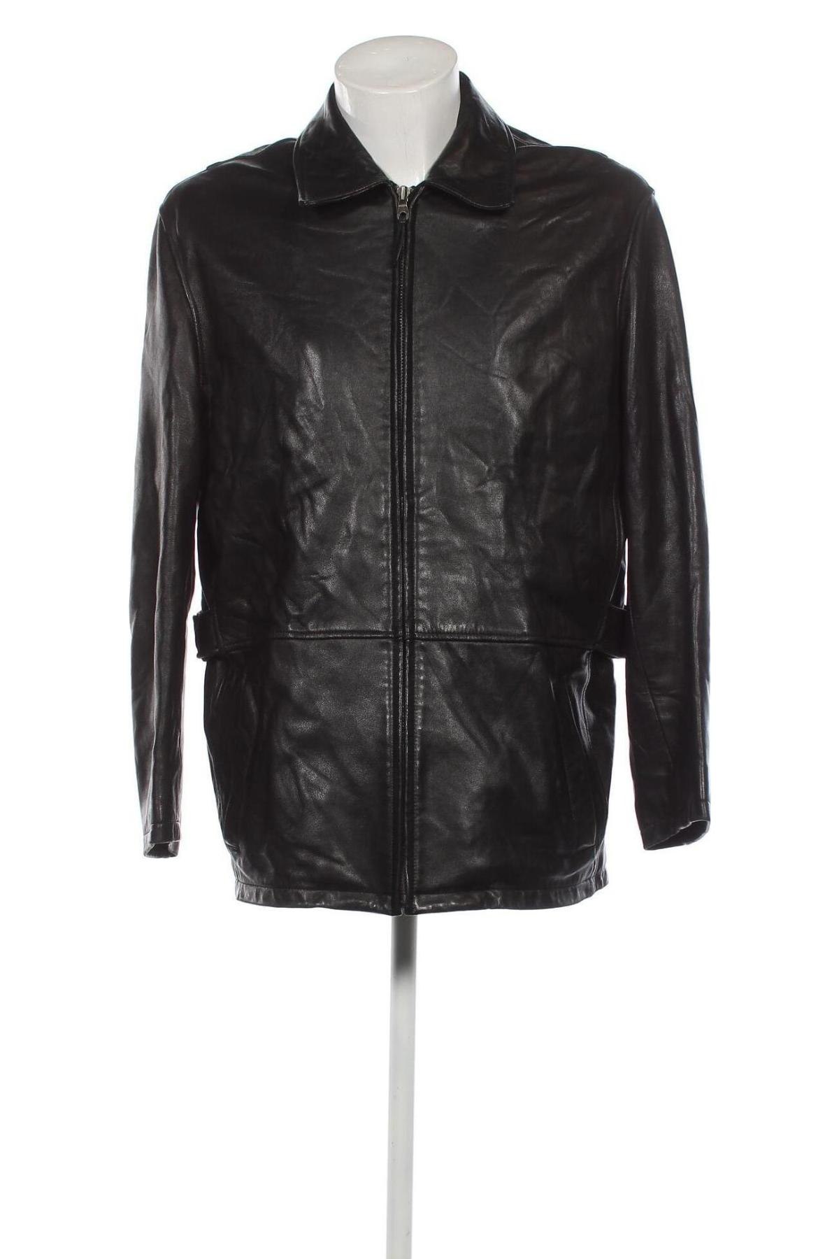 Pánská kožená bunda  Andrew Marc, Velikost M, Barva Černá, Cena  2 324,00 Kč