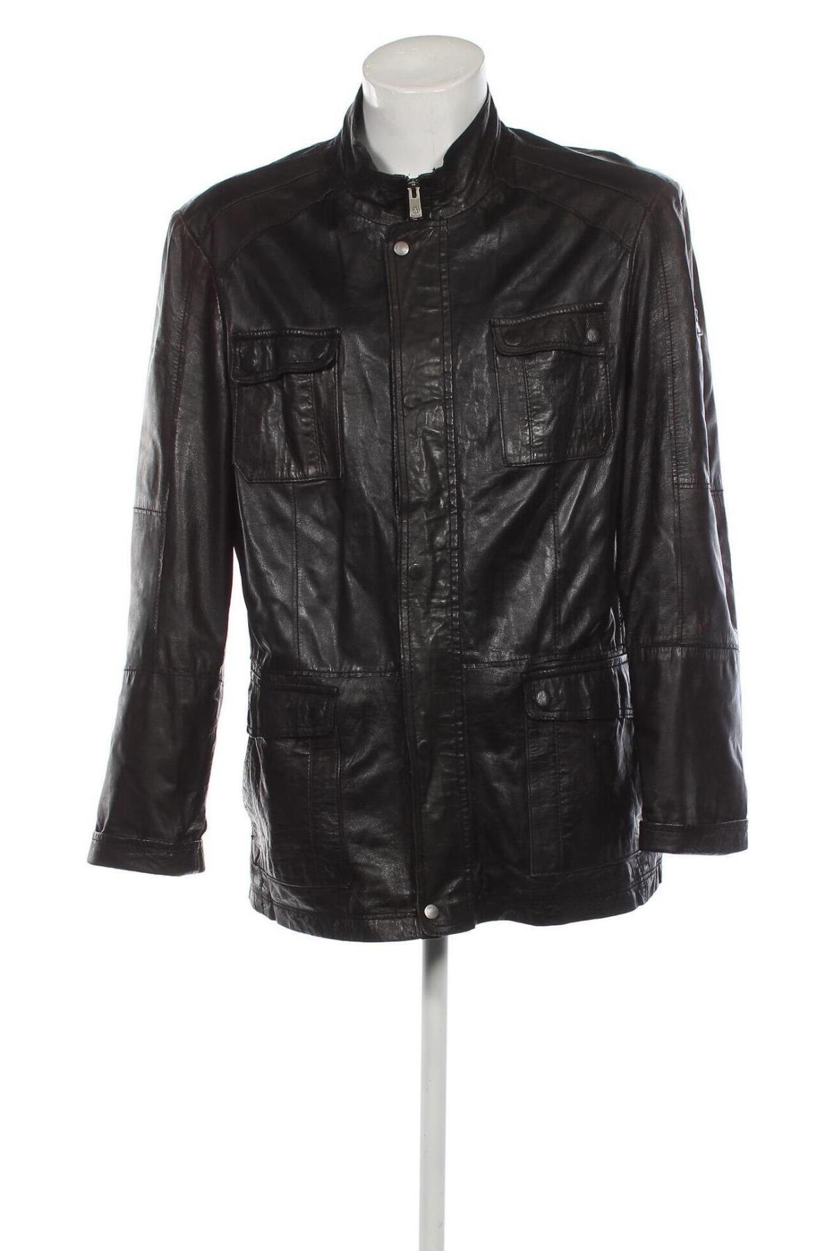 Pánska kožená bunda  Milestone, Veľkosť XL, Farba Čierna, Cena  120,45 €