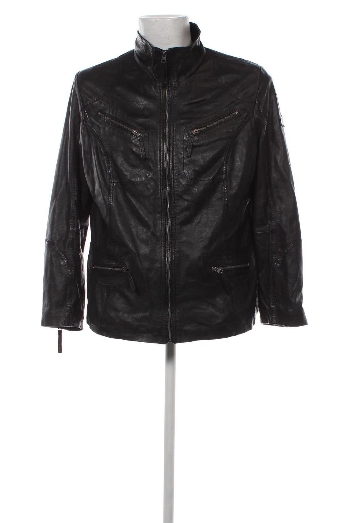 Pánska kožená bunda  Otto Kern, Veľkosť M, Farba Čierna, Cena  143,44 €