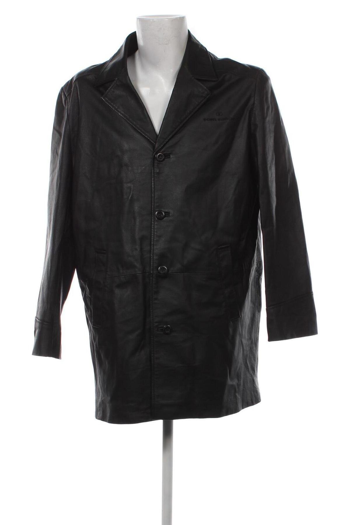 Pánská kožená bunda  Tom Tailor, Velikost XL, Barva Černá, Cena  1 801,00 Kč