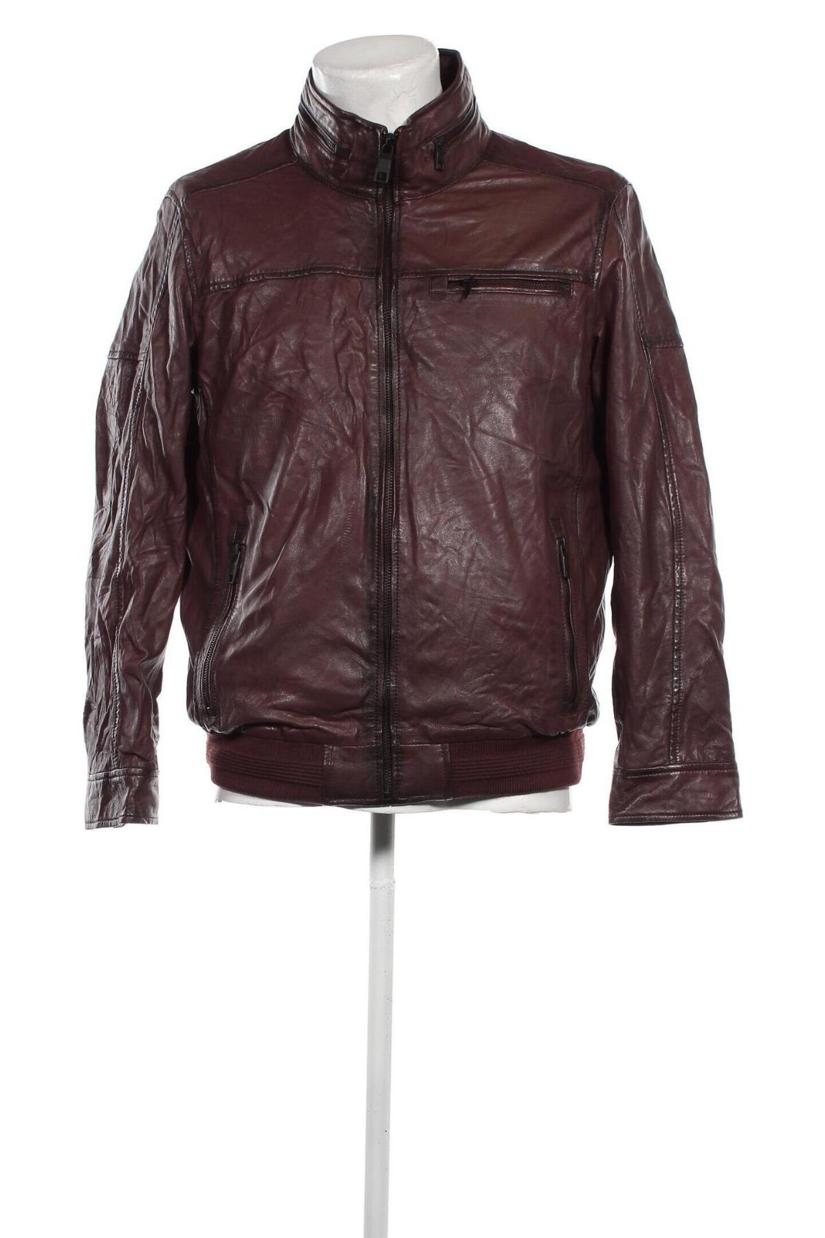 Pánska kožená bunda  Walbusch, Veľkosť M, Farba Hnedá, Cena  103,40 €