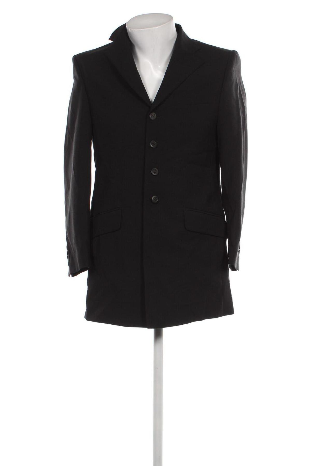 Мъжко палто, Размер S, Цвят Черен, Цена 103,00 лв.