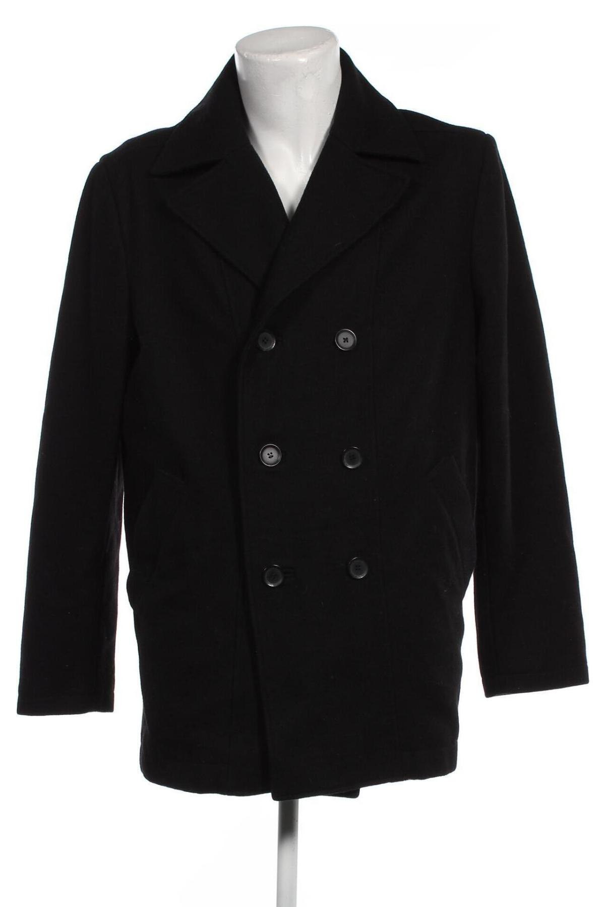 Pánský kabát  Angelo Litrico, Velikost L, Barva Černá, Cena  870,00 Kč
