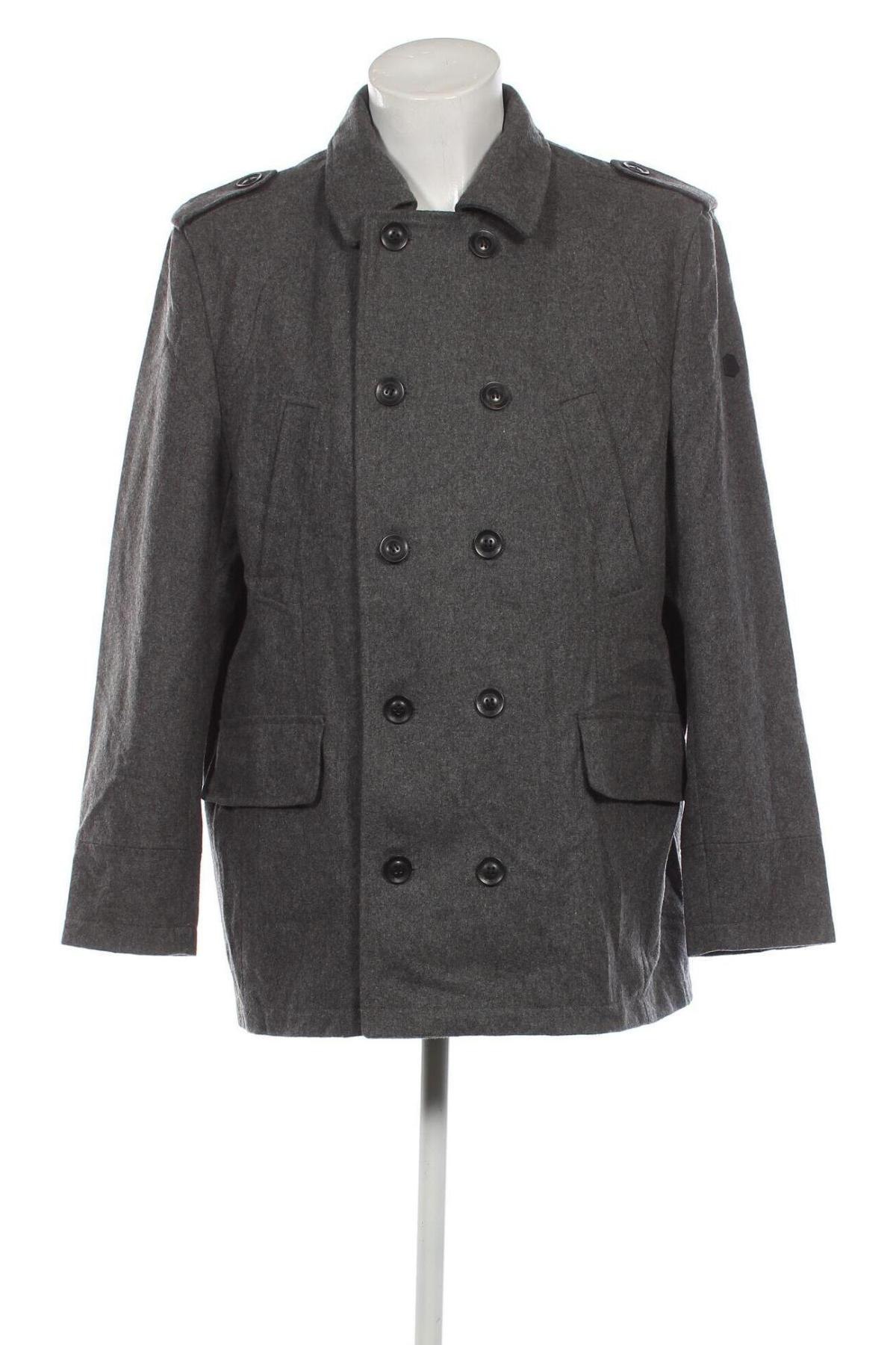 Мъжко палто Angelo Litrico, Размер XL, Цвят Сив, Цена 54,57 лв.