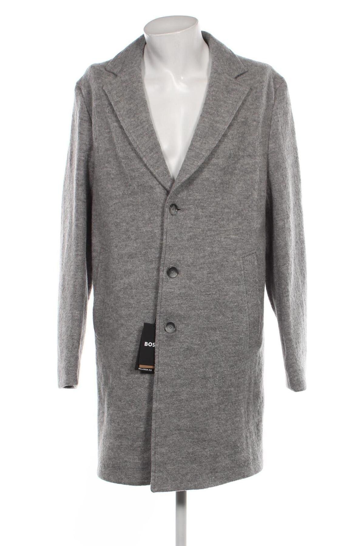 Ανδρικά παλτό BOSS, Μέγεθος XL, Χρώμα Γκρί, Τιμή 299,69 €
